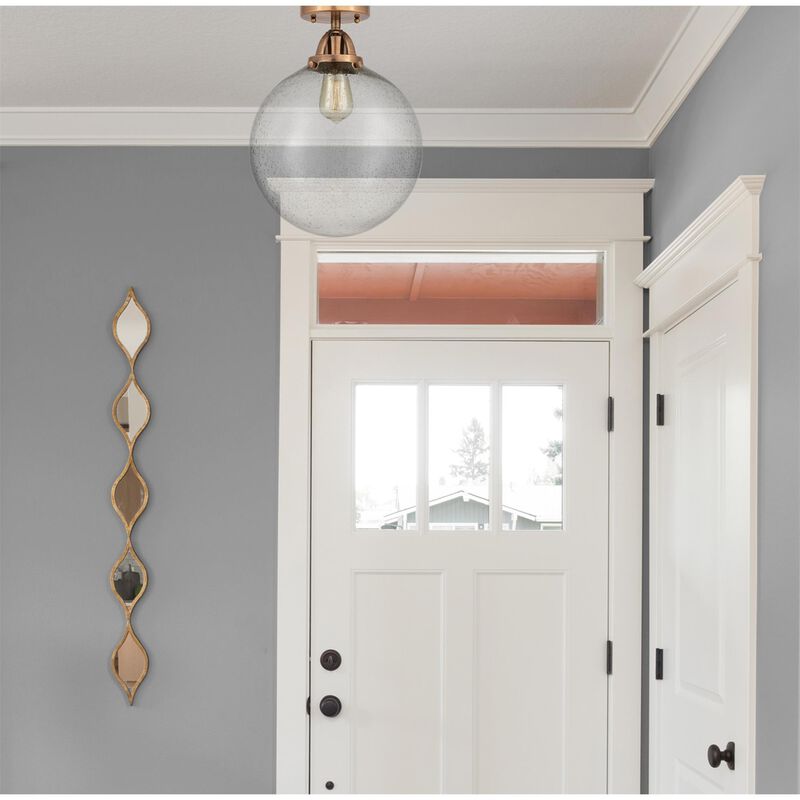 Bruno Marashlian Beacon 12 Inch 1 Light Semi Flush Mount by Innovations Lighting