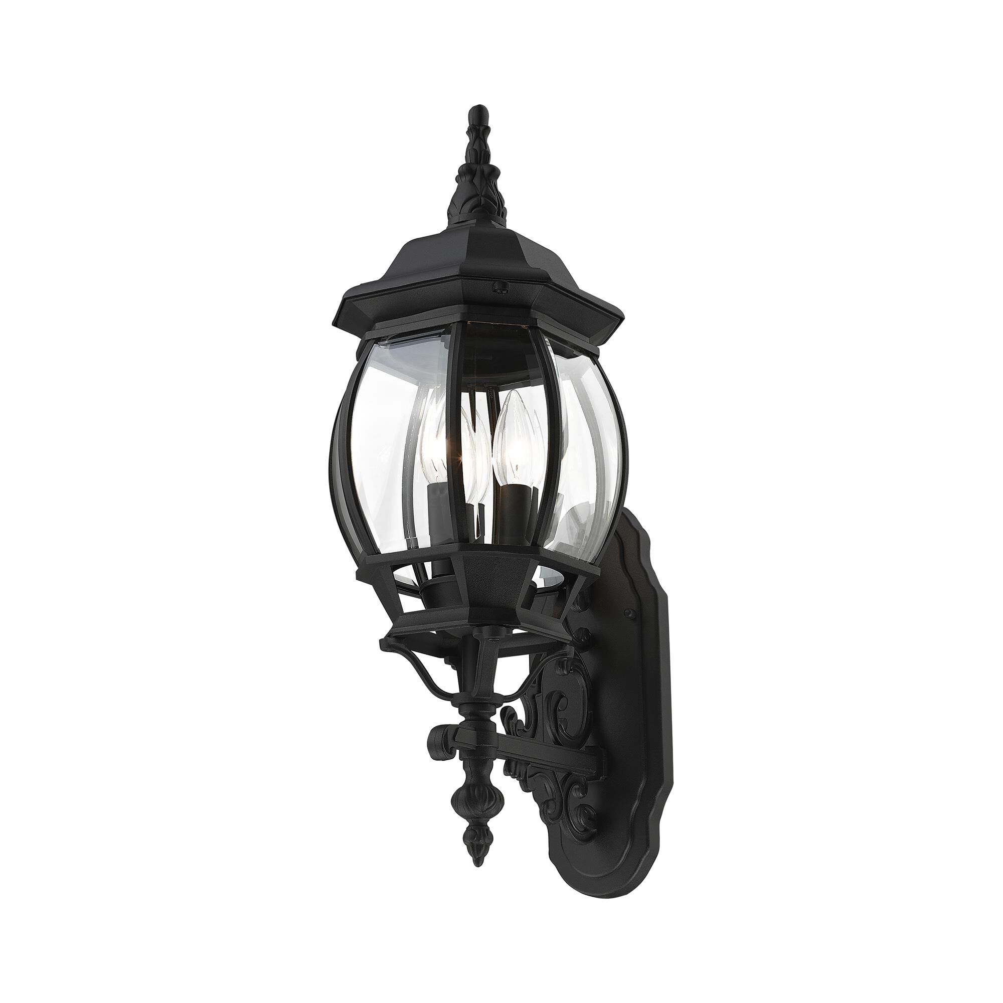 Frontenac 22 Inch Tall 3 Light Outdoor Wall Light by Livex Lighting