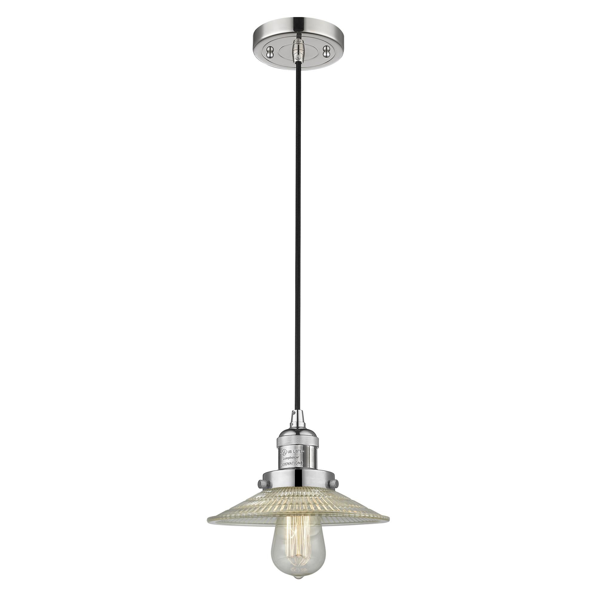 Bruno Marashlian Halophane 8 Inch Mini Pendant by Innovations Lighting