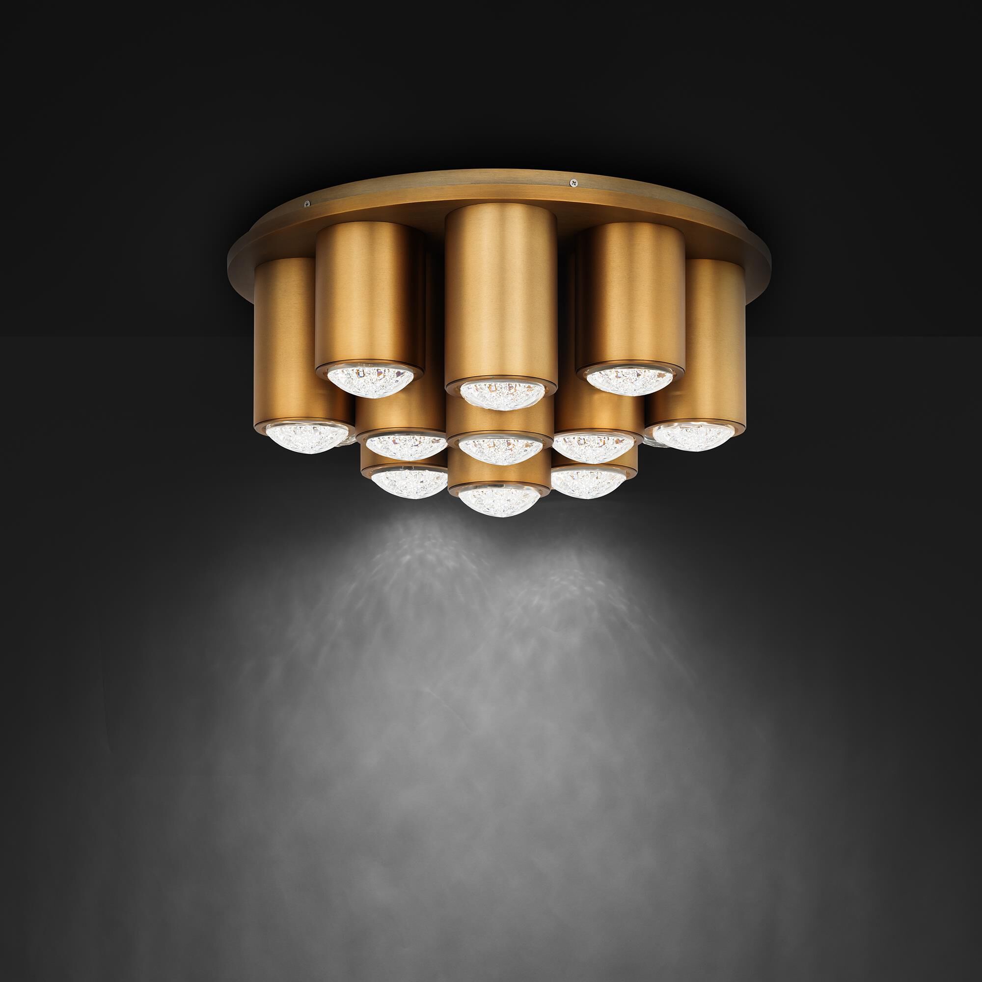 Shown in Aged Brass finish