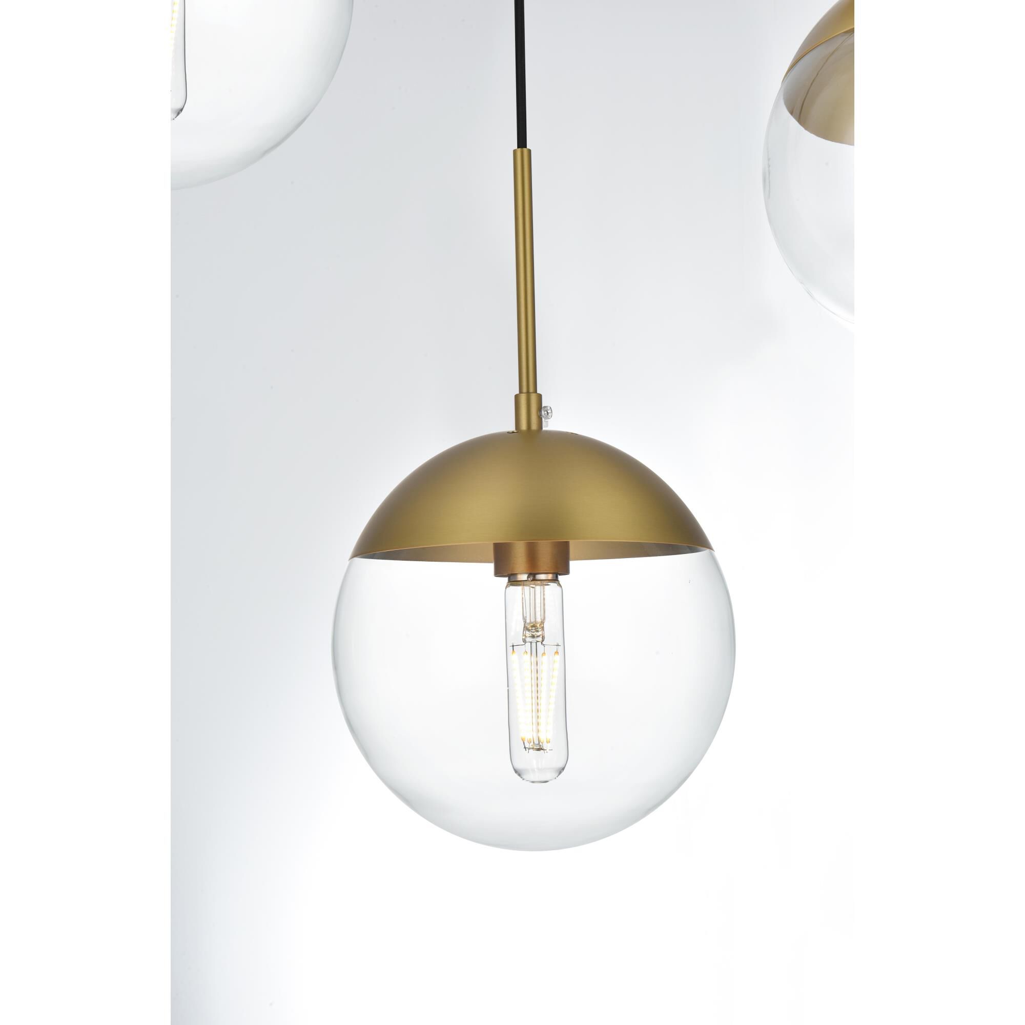 Shown in Satin Gold And Clear finish