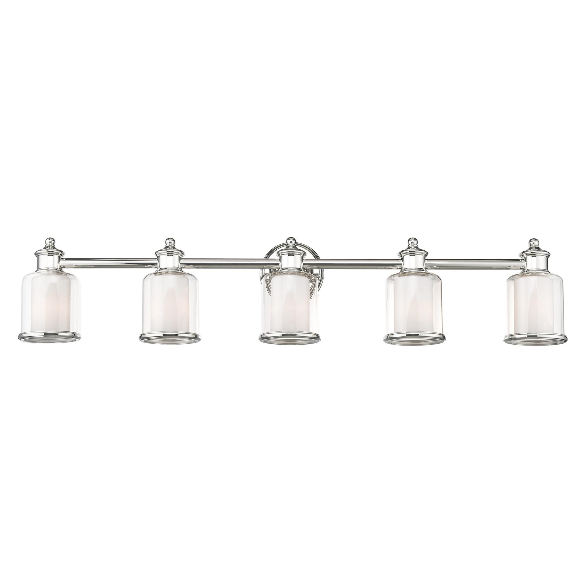 Middlebush 45 Inch 5 Light Bath Vanity Light by Livex Lighting