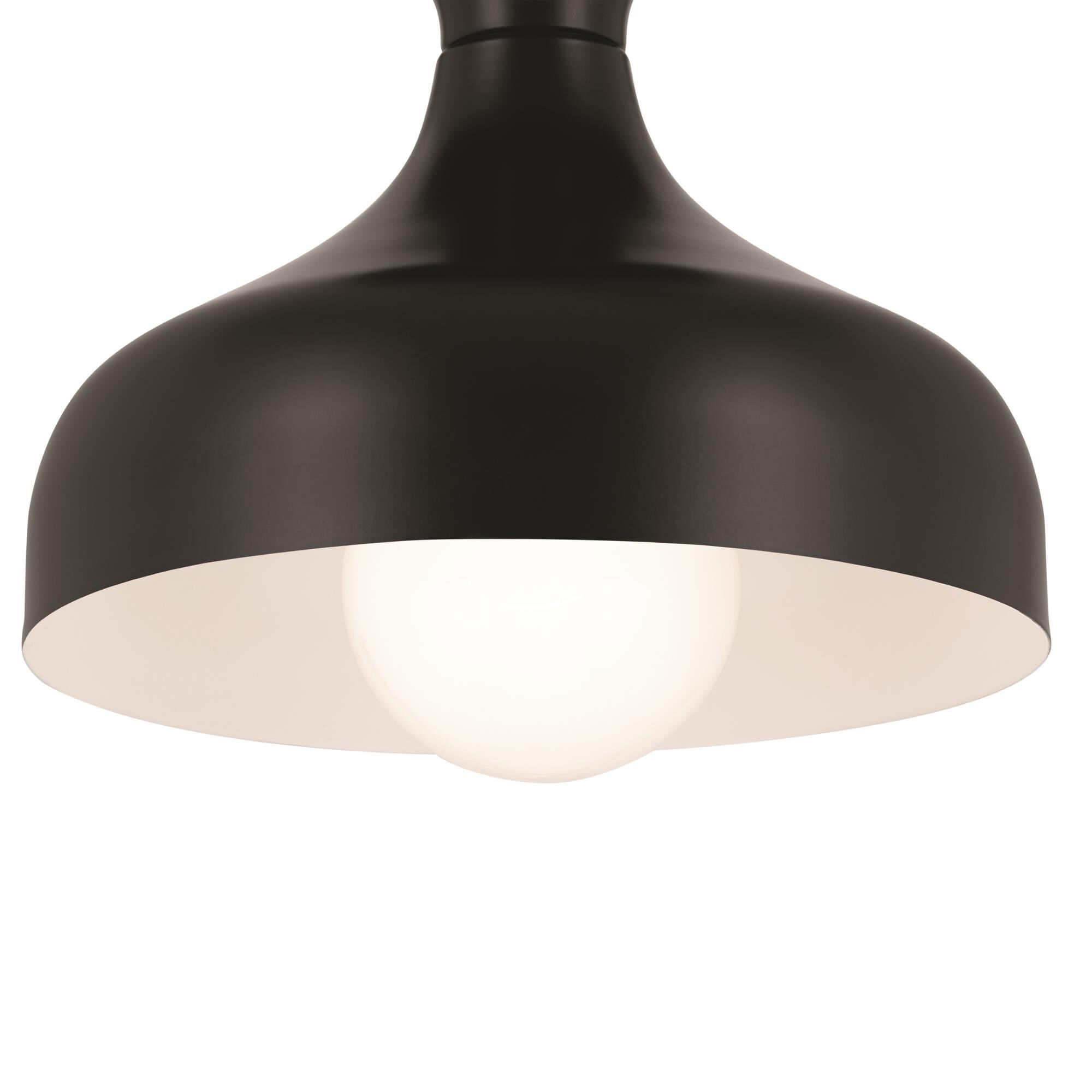 Sisu 8 Inch 1 Light Semi Flush Mount by Kichler Lighting