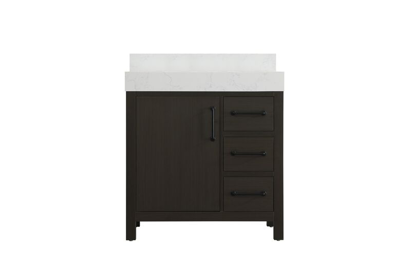 Nathan 32 Inch Bath Vanity by Elegant Dcor