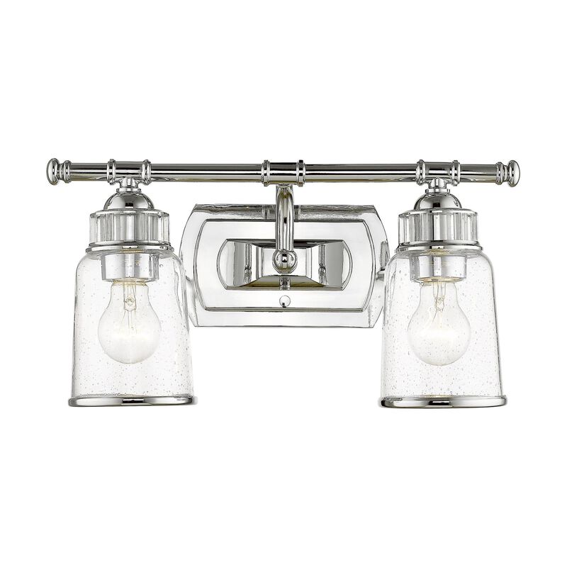 Lawrenceville 16 Inch 2 Light Bath Vanity Light by Livex Lighting