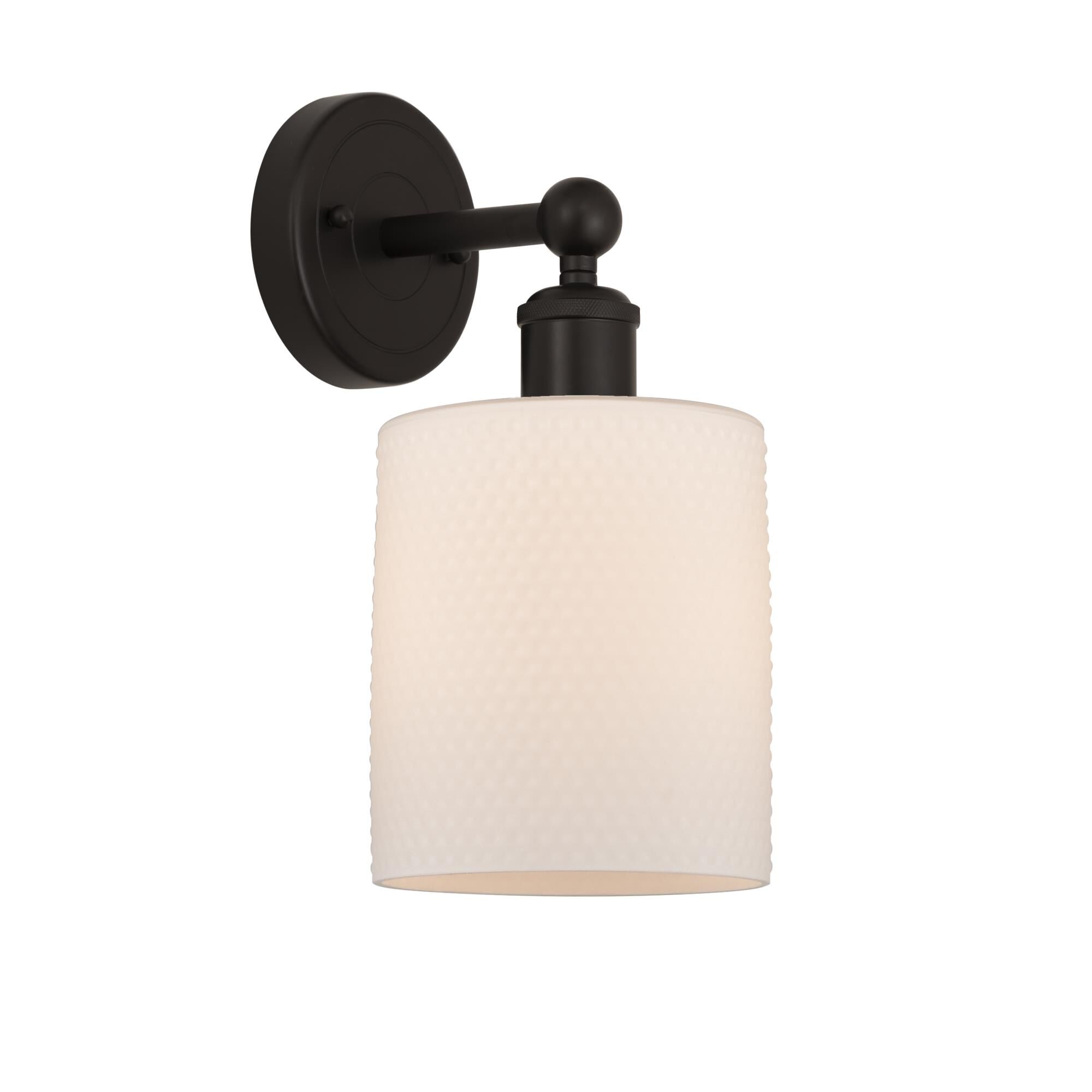 Shown in Oil Rubbed Bronze, Matte White finish and Matte White glass and Matte White Glass shade