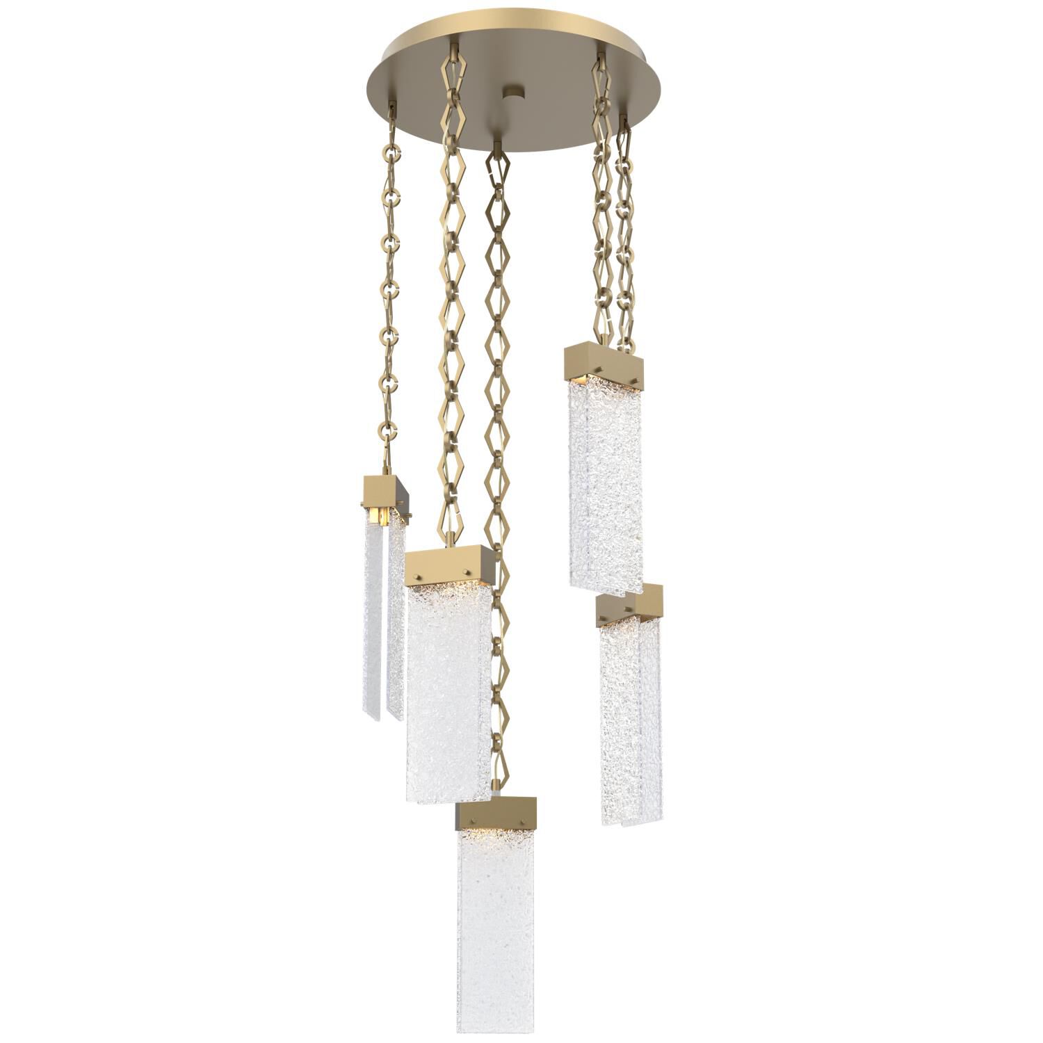 Levi Wilson Parallel 19 Inch Multi Light Pendant by Hammerton Studio
