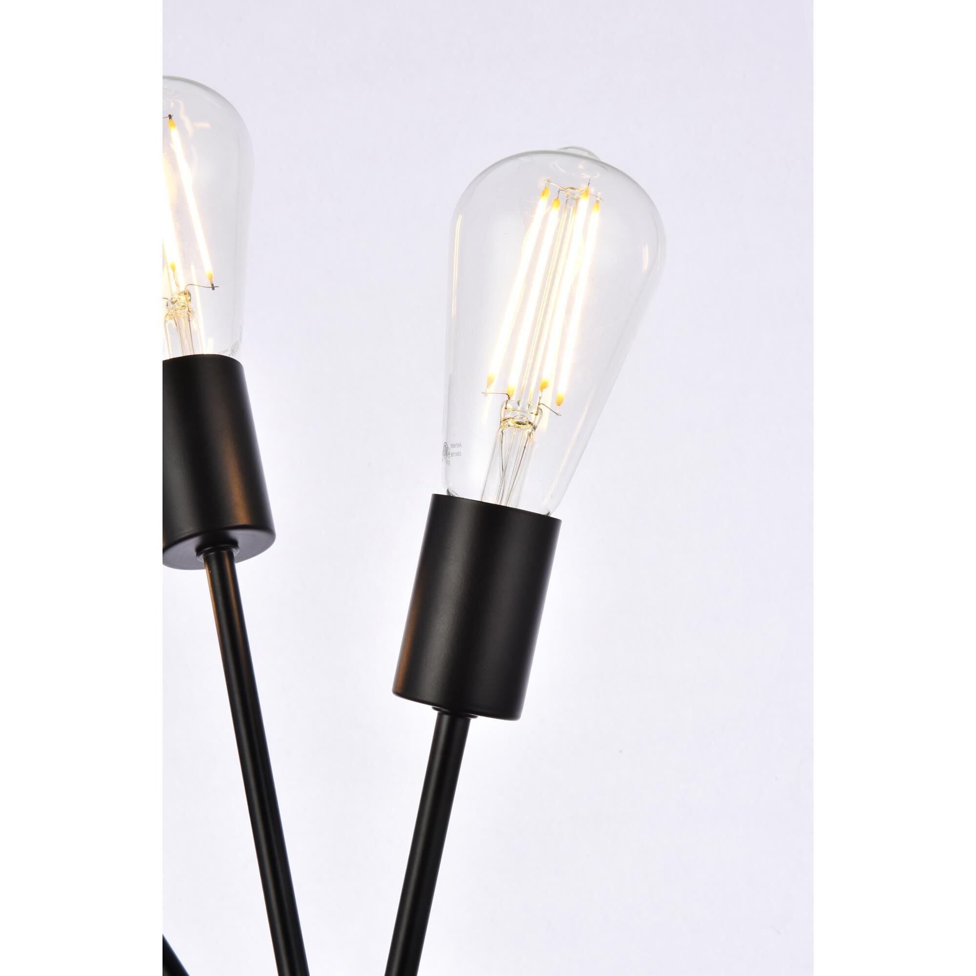 Shown in Black finish