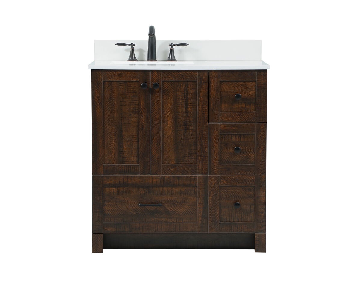 Shown in Expresso finish