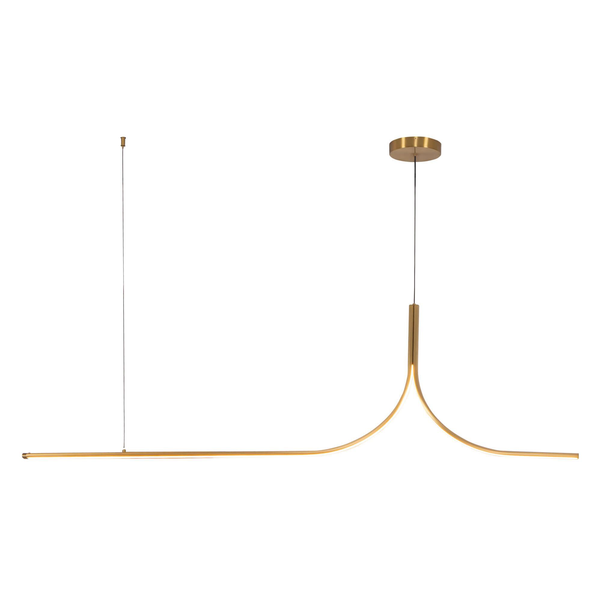 Branch Creative Thread 59 Inch Linear Suspension Light by Kuzco Lighting