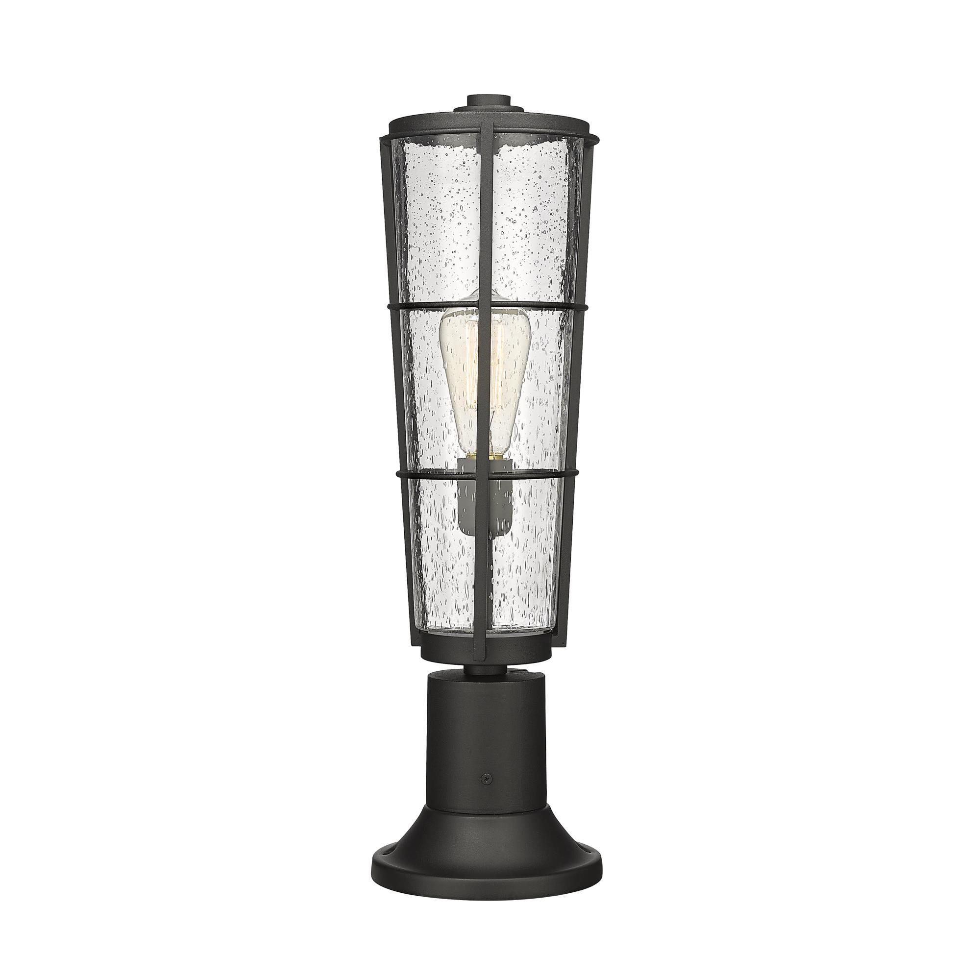 Z-Lite Helix 22 Inch Tall Outdoor Pier Lamp