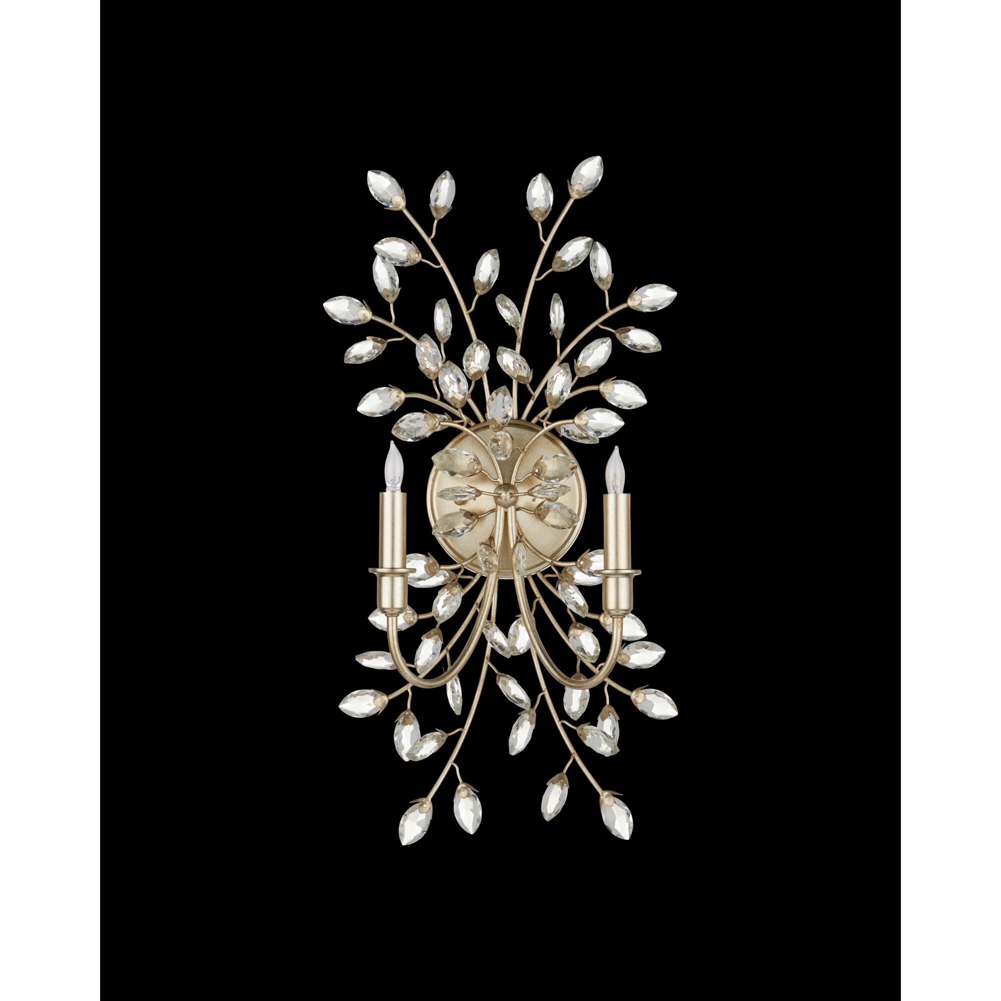 Shown in Clear and Silver Leaf finish