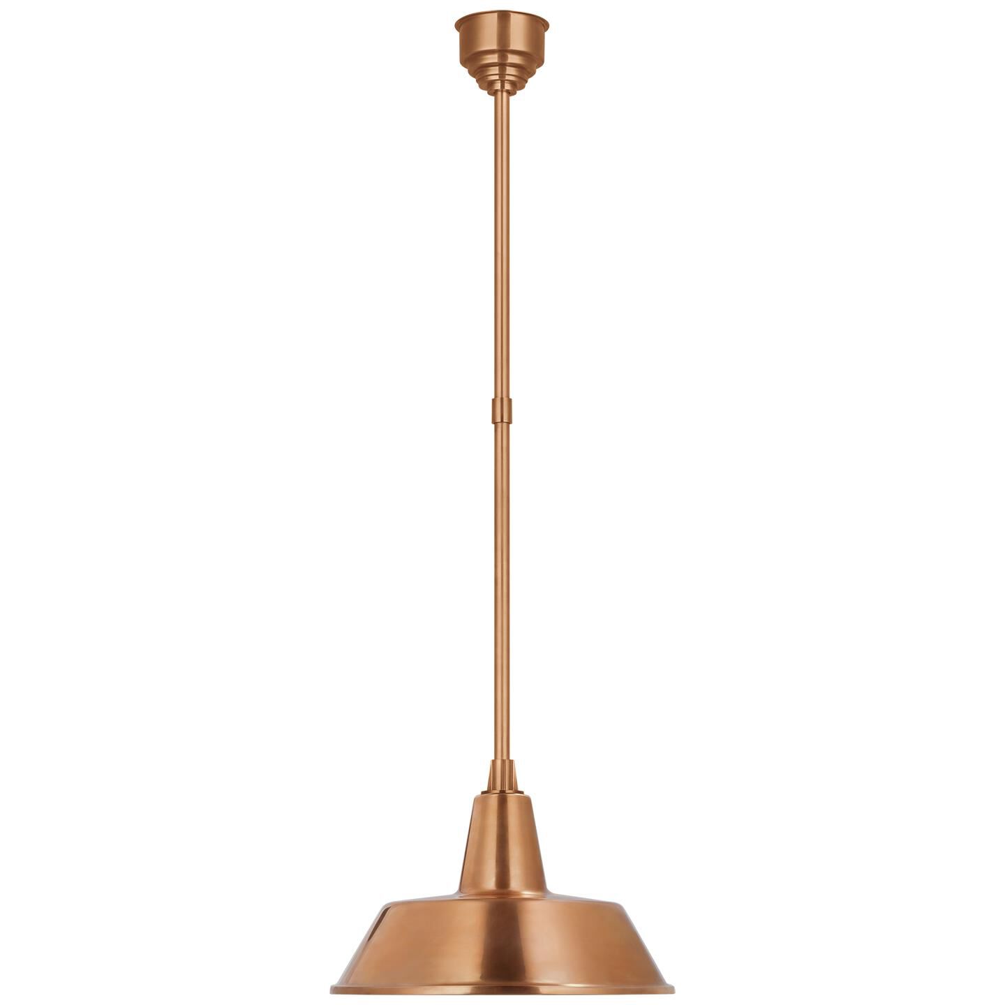 Thomas O'Brien Academy Barn Light 16 Inch Large Pendant by Visual Comfort Signature Collection