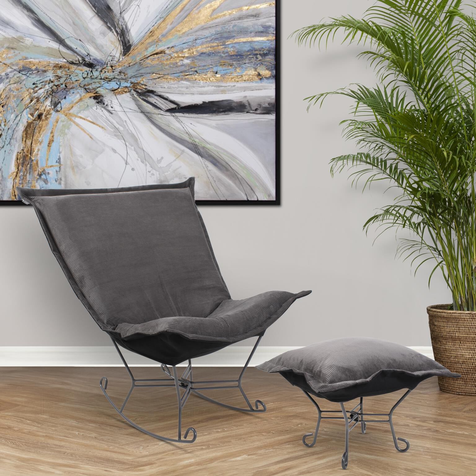 The Pana Puff Ottoman Cover by Howard Elliott Collection