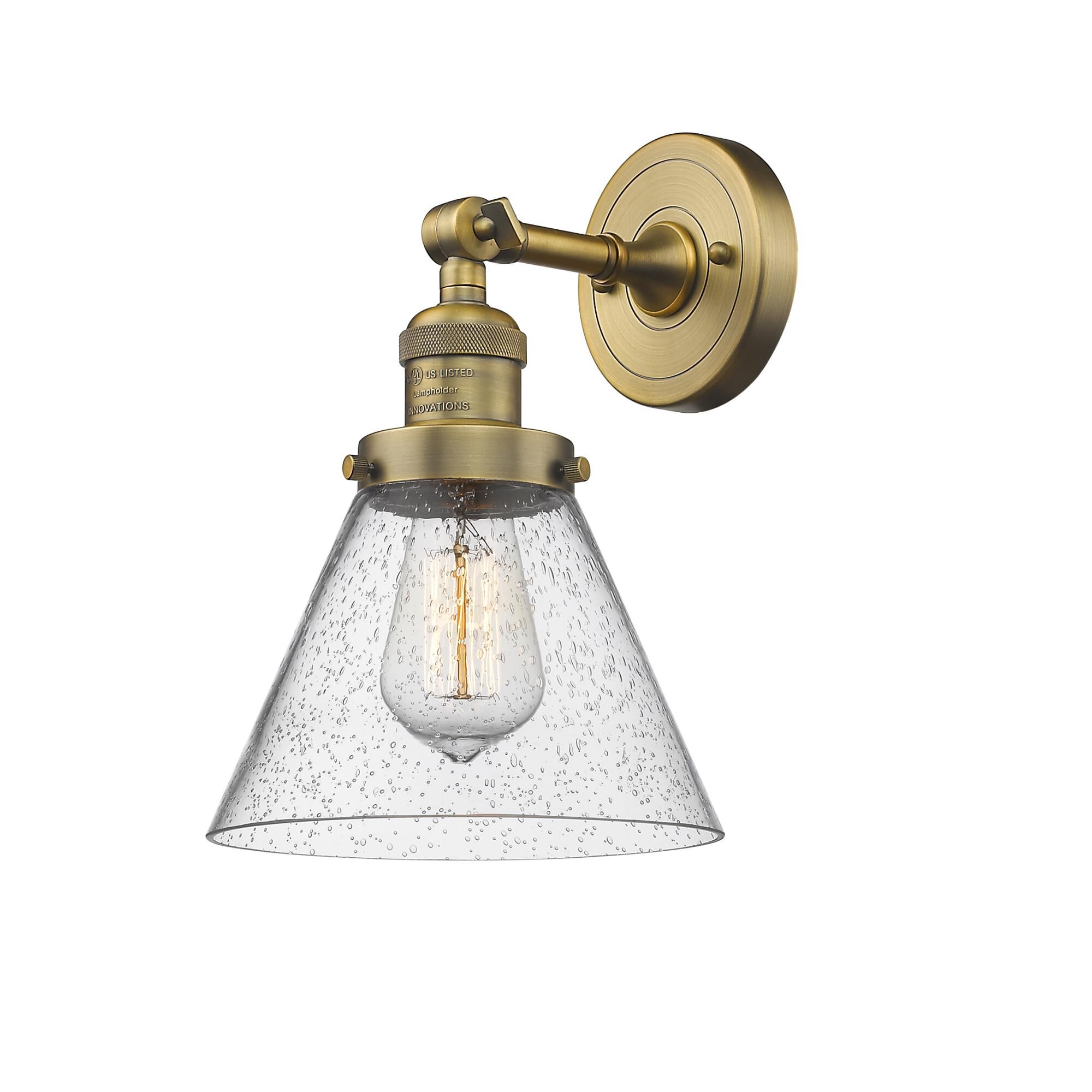 Bruno Marashlian Large Cone 10 Inch Wall Sconce by Innovations Lighting