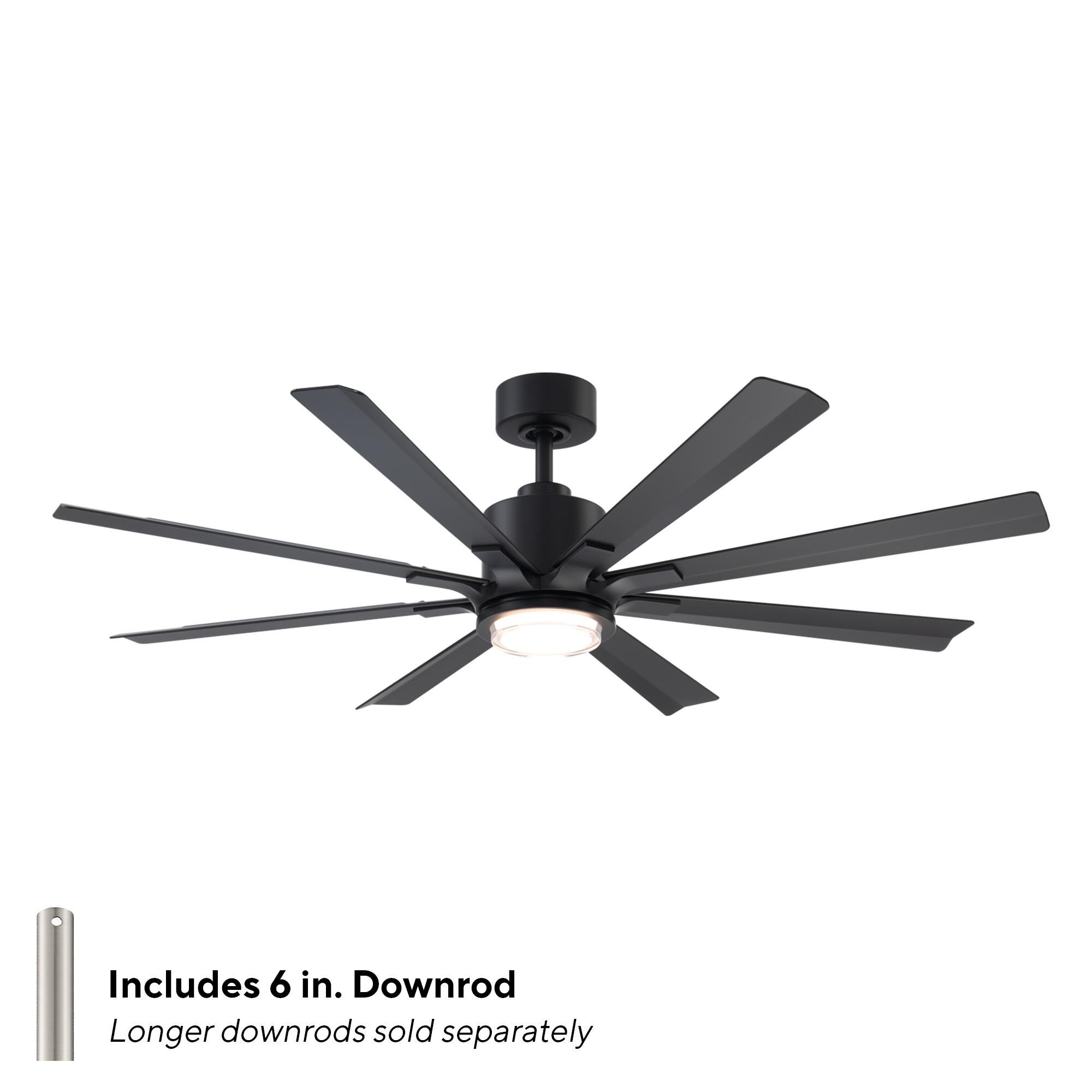 Shown in Matte Black finish