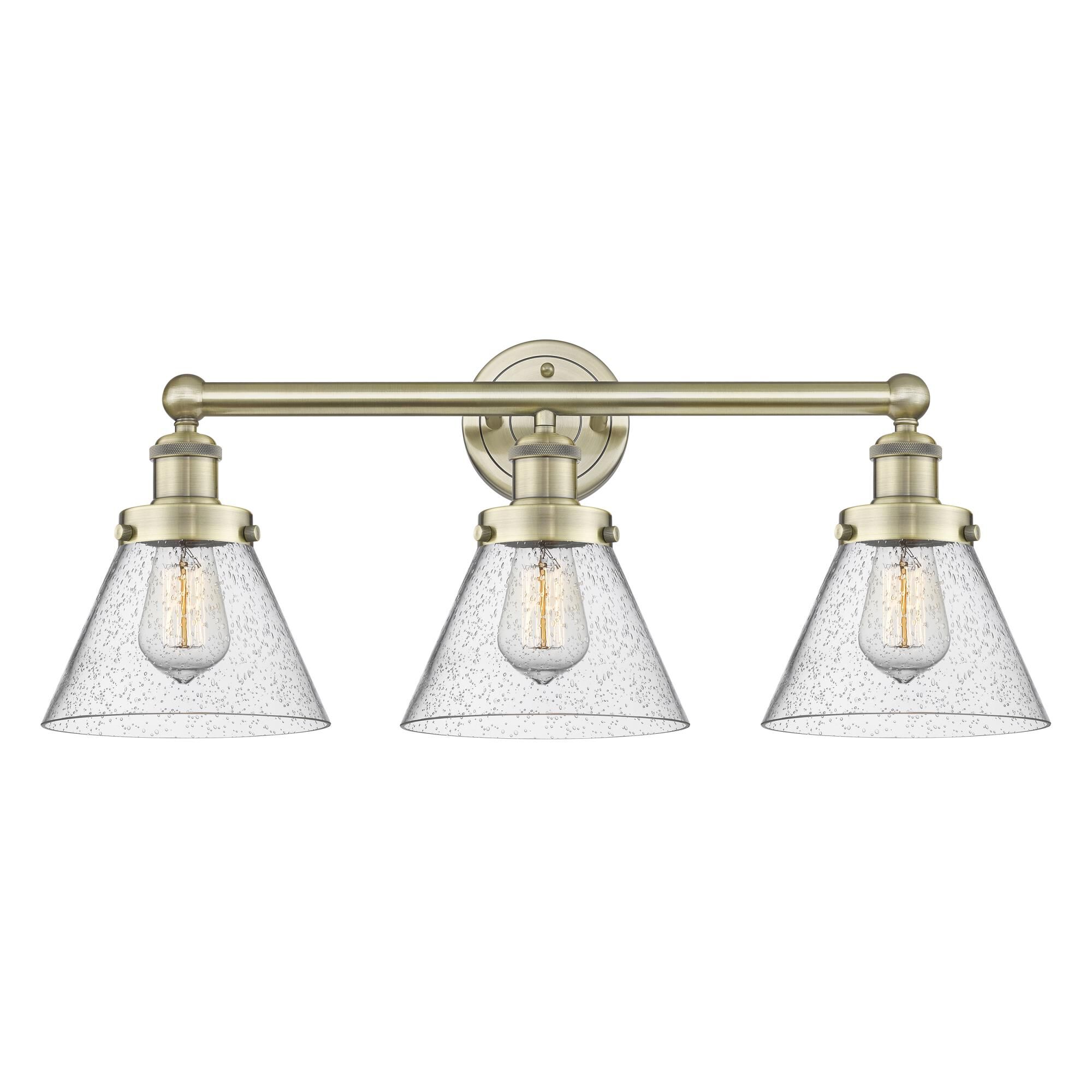 Bruno Marashlian Cone 25 Inch 3 Light Bath Vanity Light by Innovations Lighting