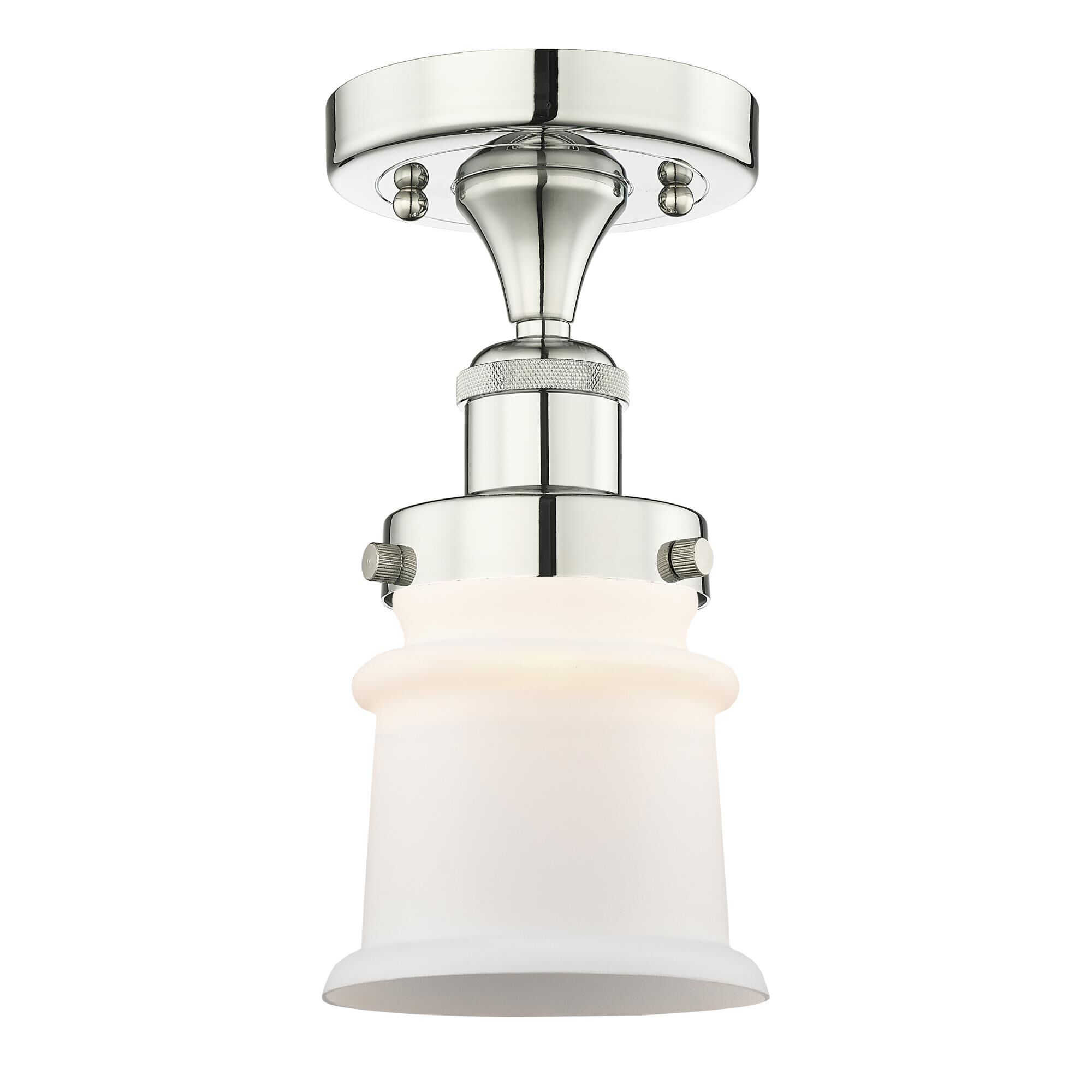 Bruno Marashlian Canton 5 Inch 1 Light Semi Flush Mount by Innovations Lighting