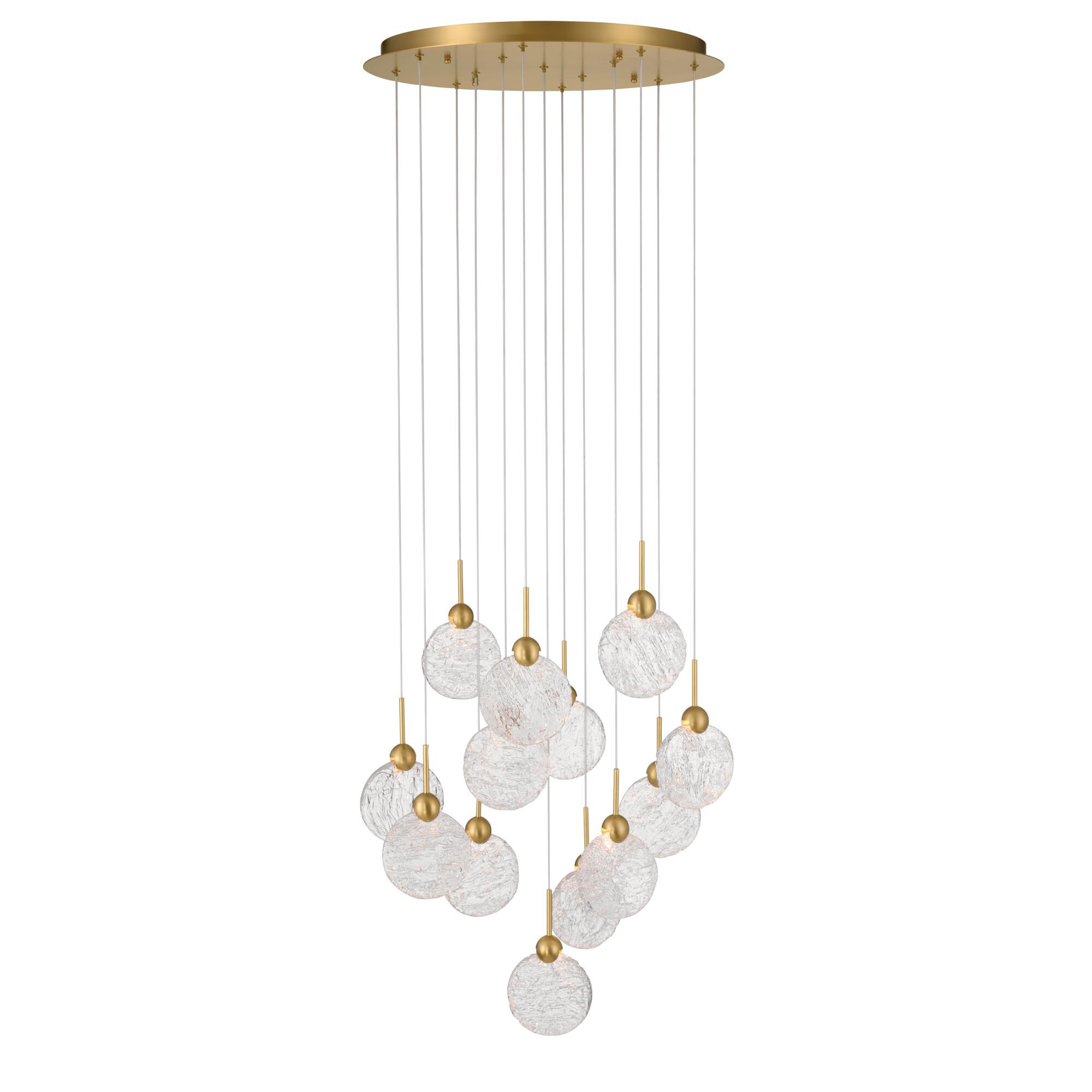 Briselle 24 Inch Multi Light Pendant by Metropolitan Lighting