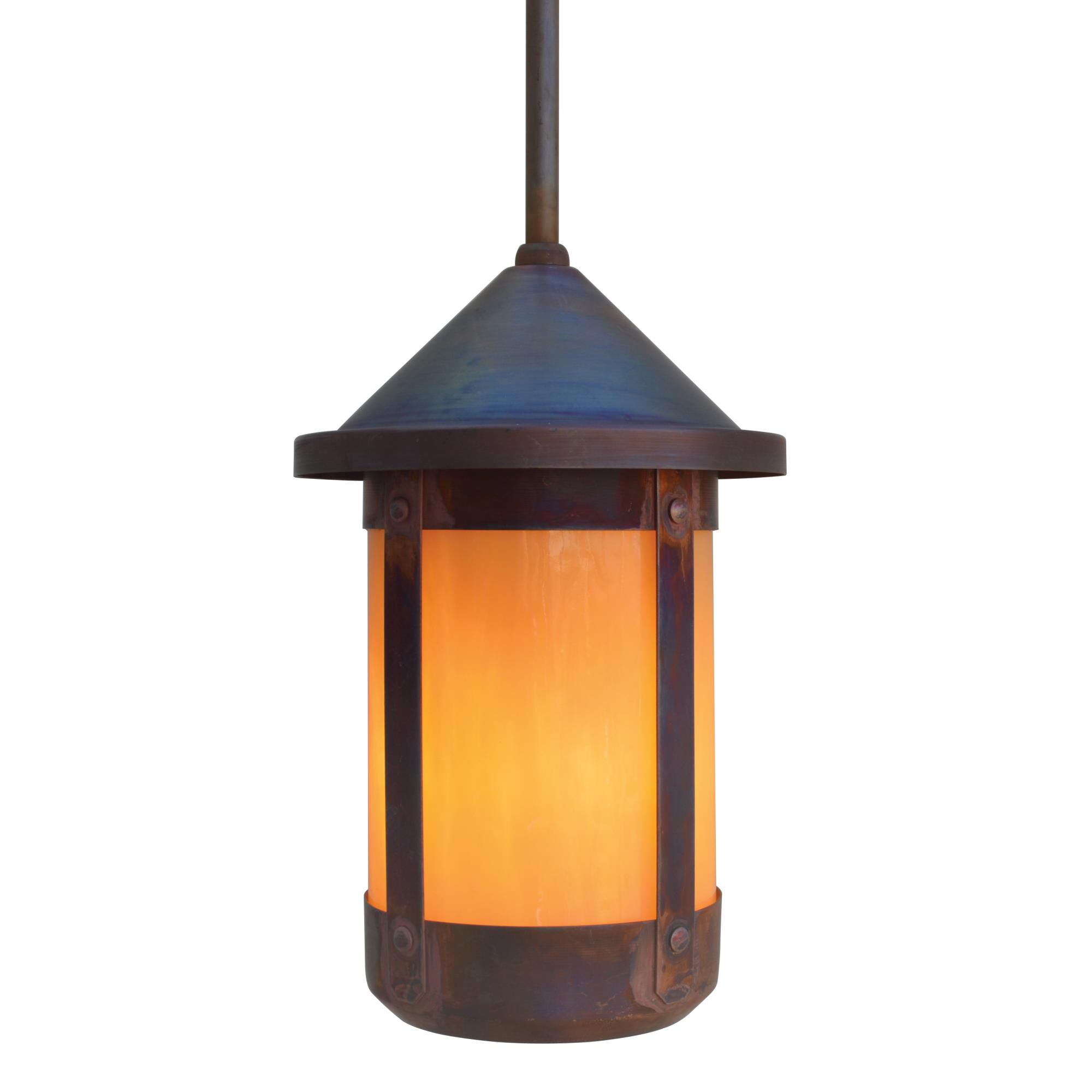 Berkeley 32 Inch Tall 1 Light Outdoor Hanging Lantern by Arroyo Craftsman