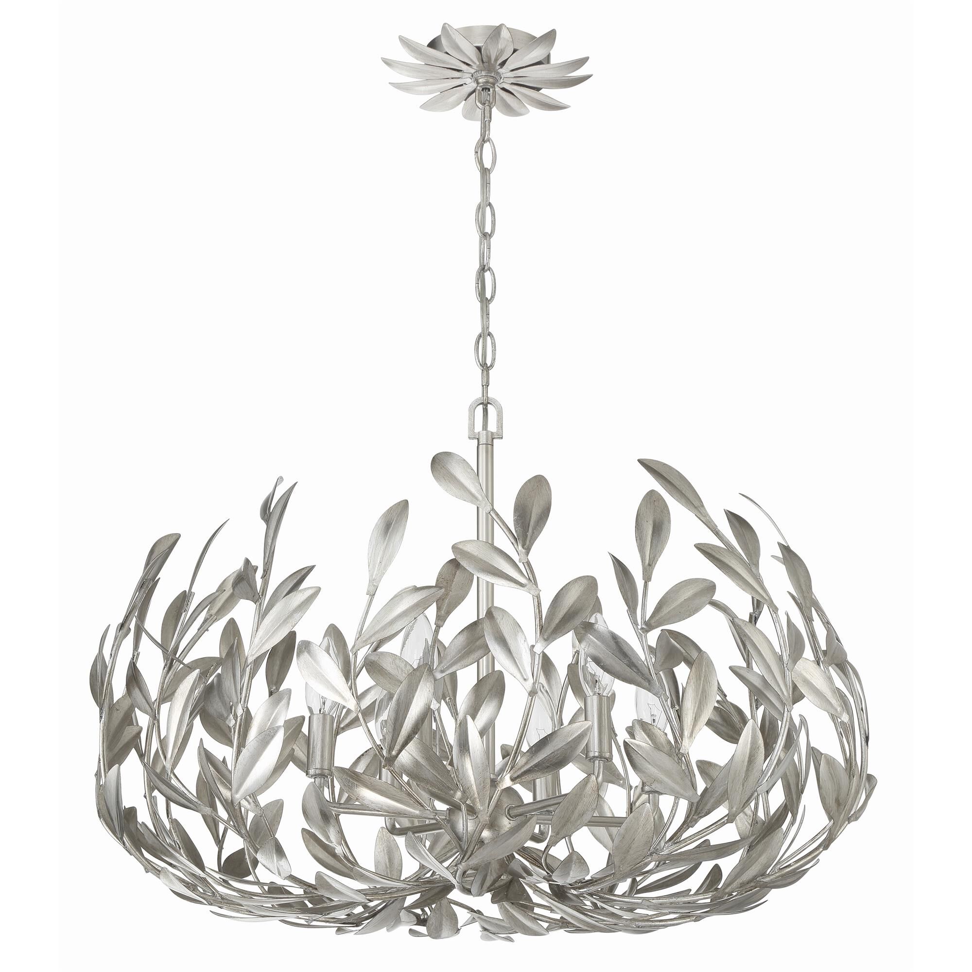 Shown in Antique Silver finish