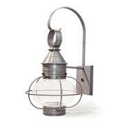 Shown in Dark Brass finish and Clear glass