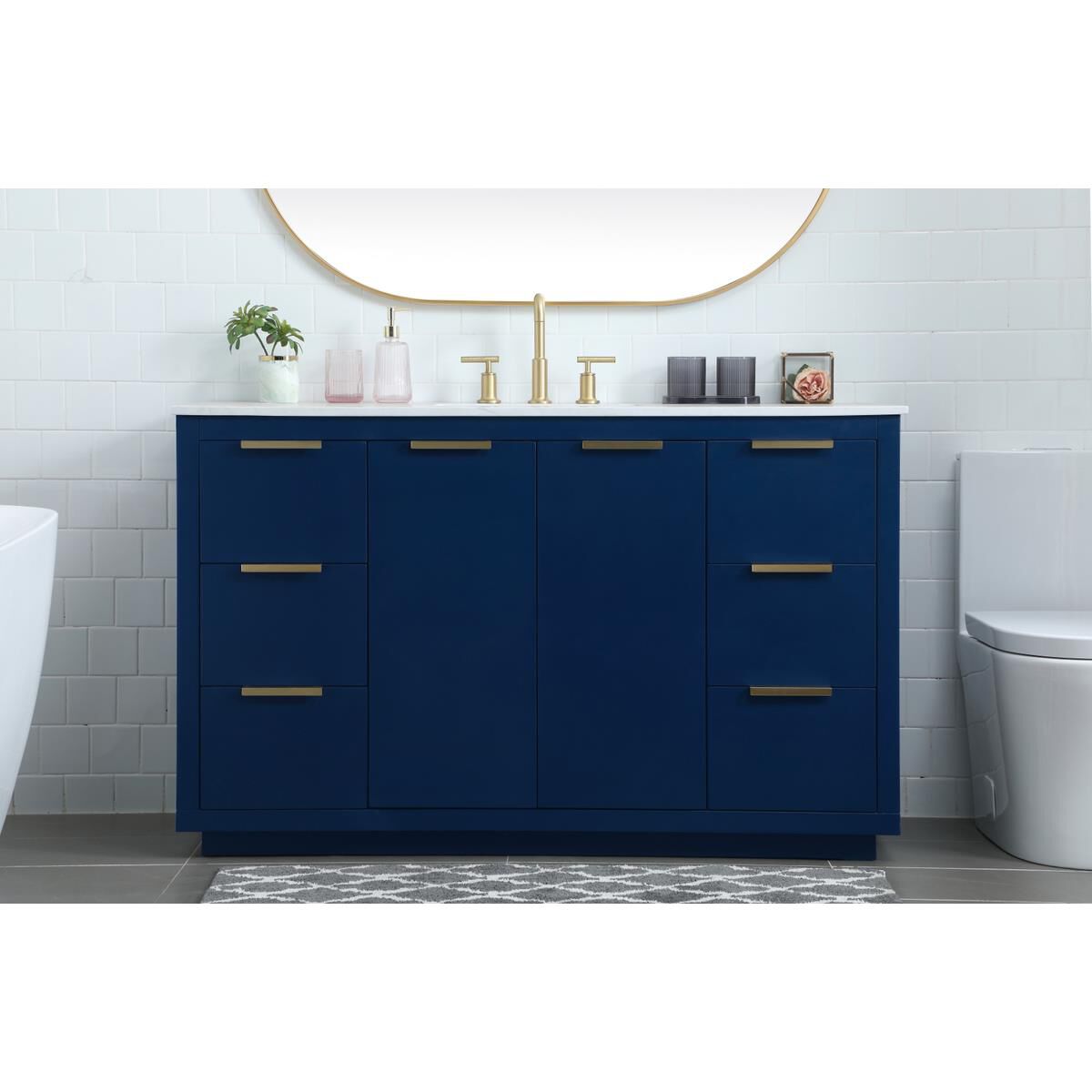 Blake 54 Inch Bath Vanity by Elegant Decor