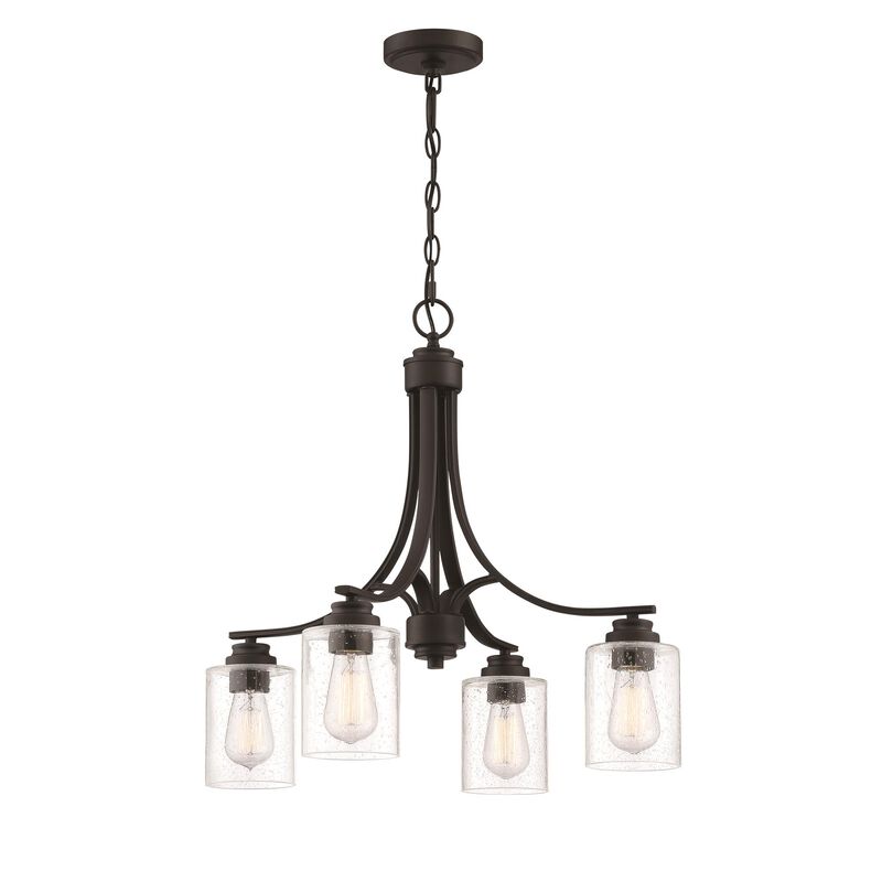 Bolden 23 Inch 4 Light Chandelier by Craftmade