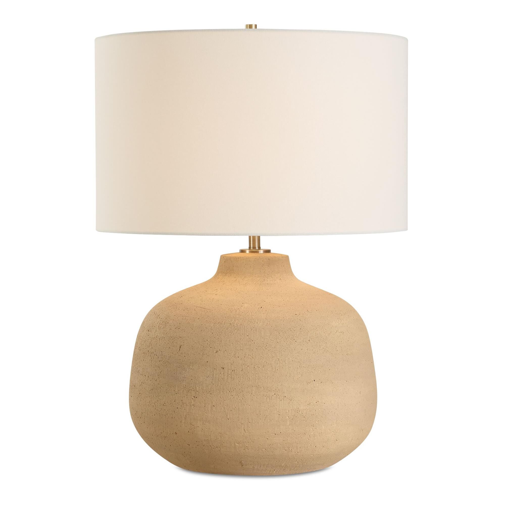 Shown in Brown finish and Drum Hardback  Rolled Edge With White Liner Inside shade