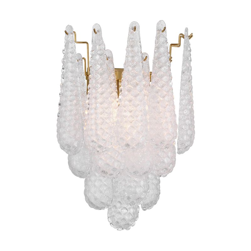 Ollie Medium 2 Light Wall Sconce by Crystorama