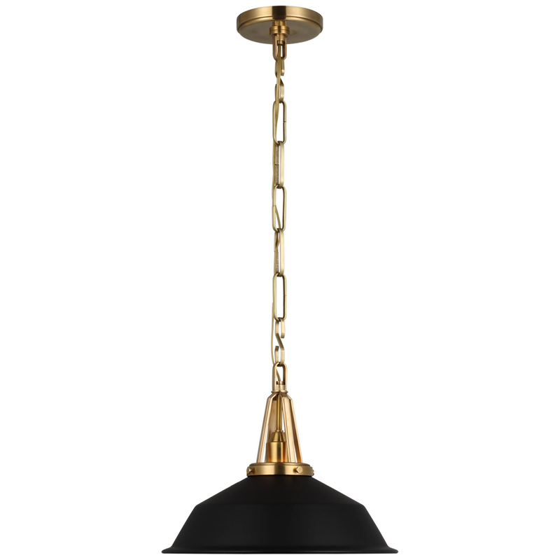 Visual Comfort Signature Collection Chapman & Myers Layton 14 Inch Large Pendant