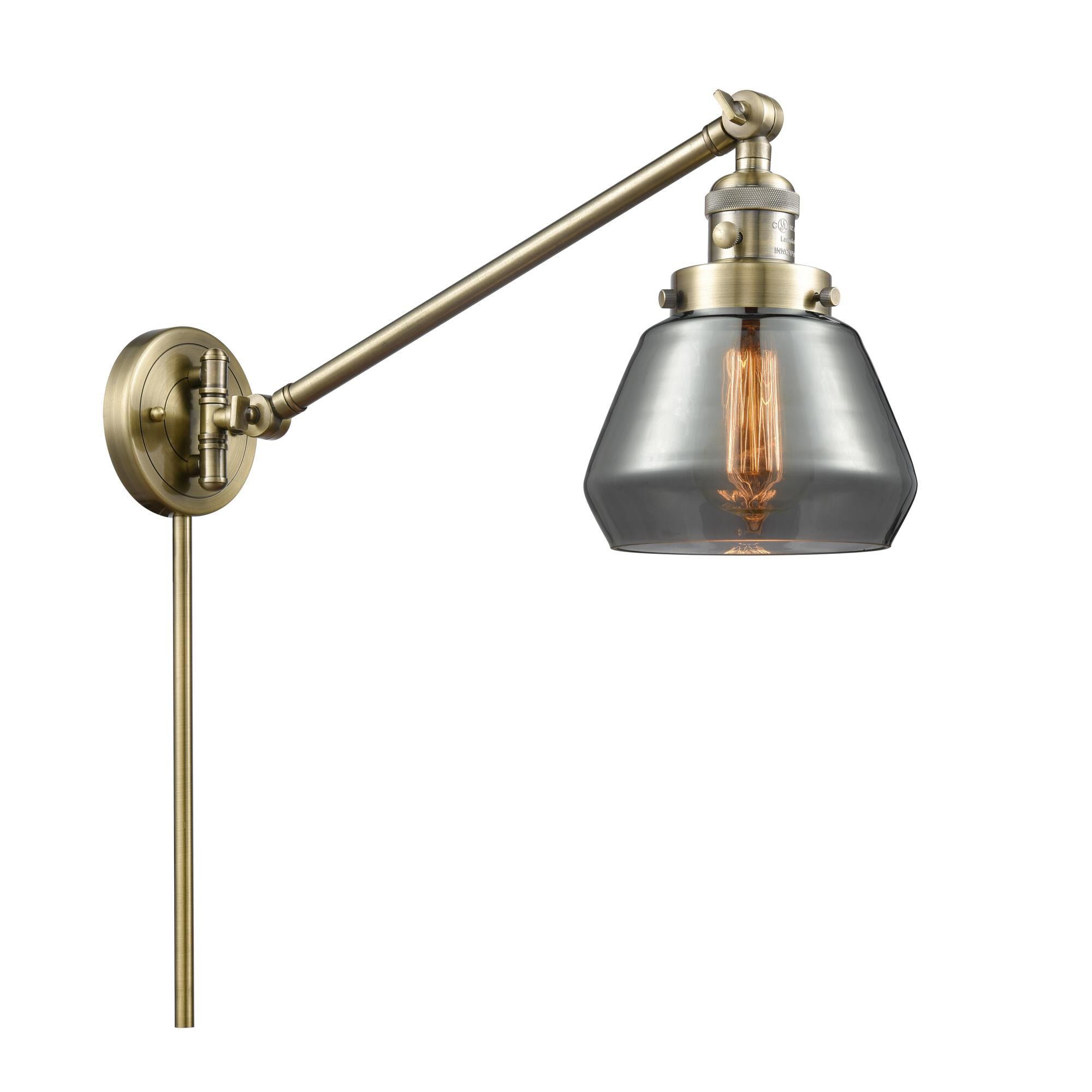 Bruno Marashlian Fulton Wall Swing Lamp by Innovations Lighting