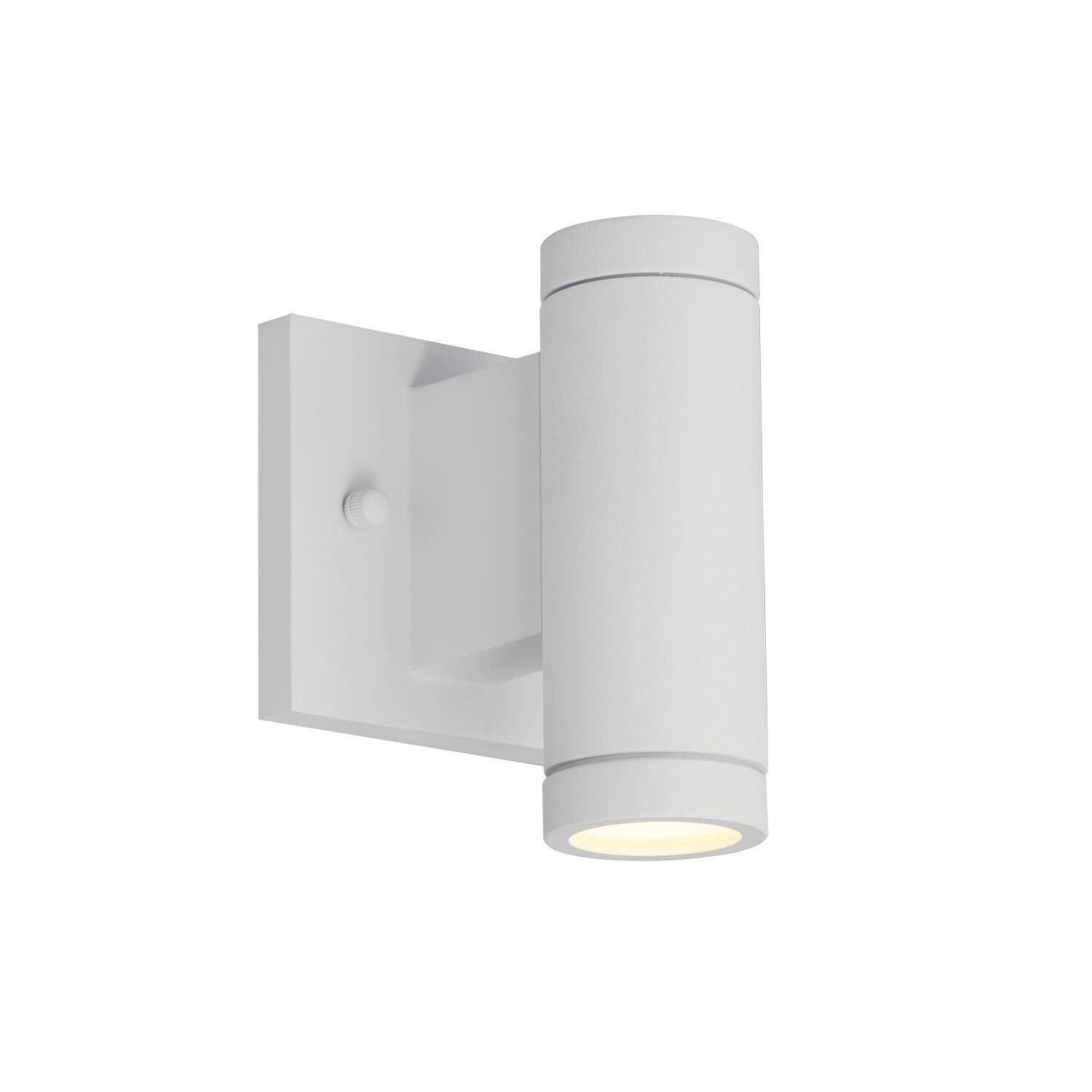 Justice Design Group Portico 6 Inch Tall LED Outdoor Wall Light