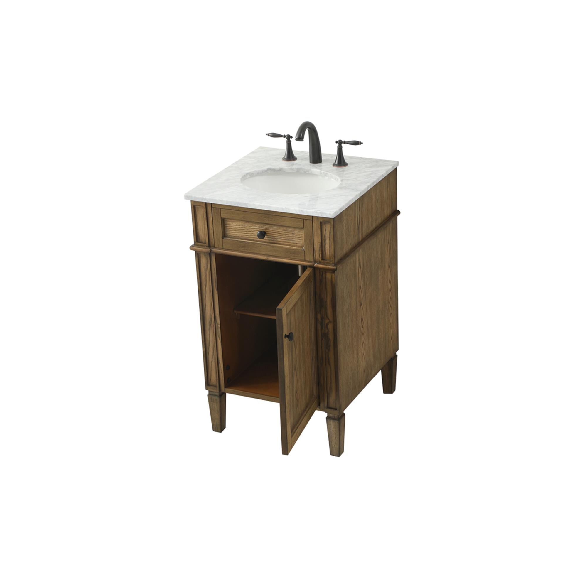 Shown in Driftwood finish