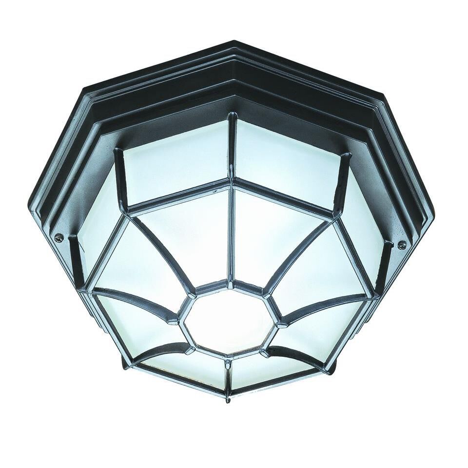 Shown in Matte Black finish and Frosted glass and Frosted Glass Globe shade