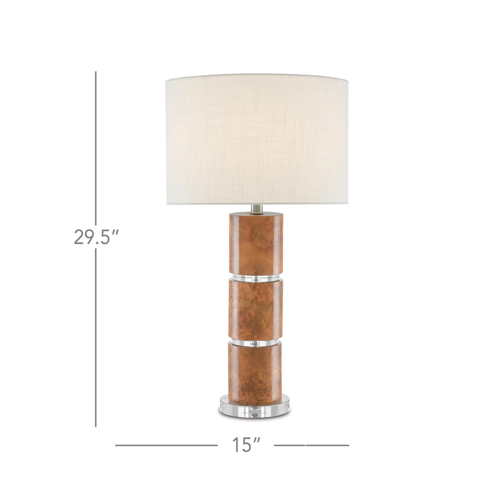 Birdseye Table Lamp by Currey and Company
