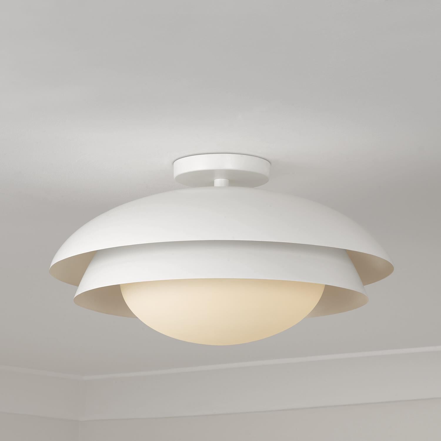 Jensen 18 Inch Semi Flush Mount by Capital Lighting