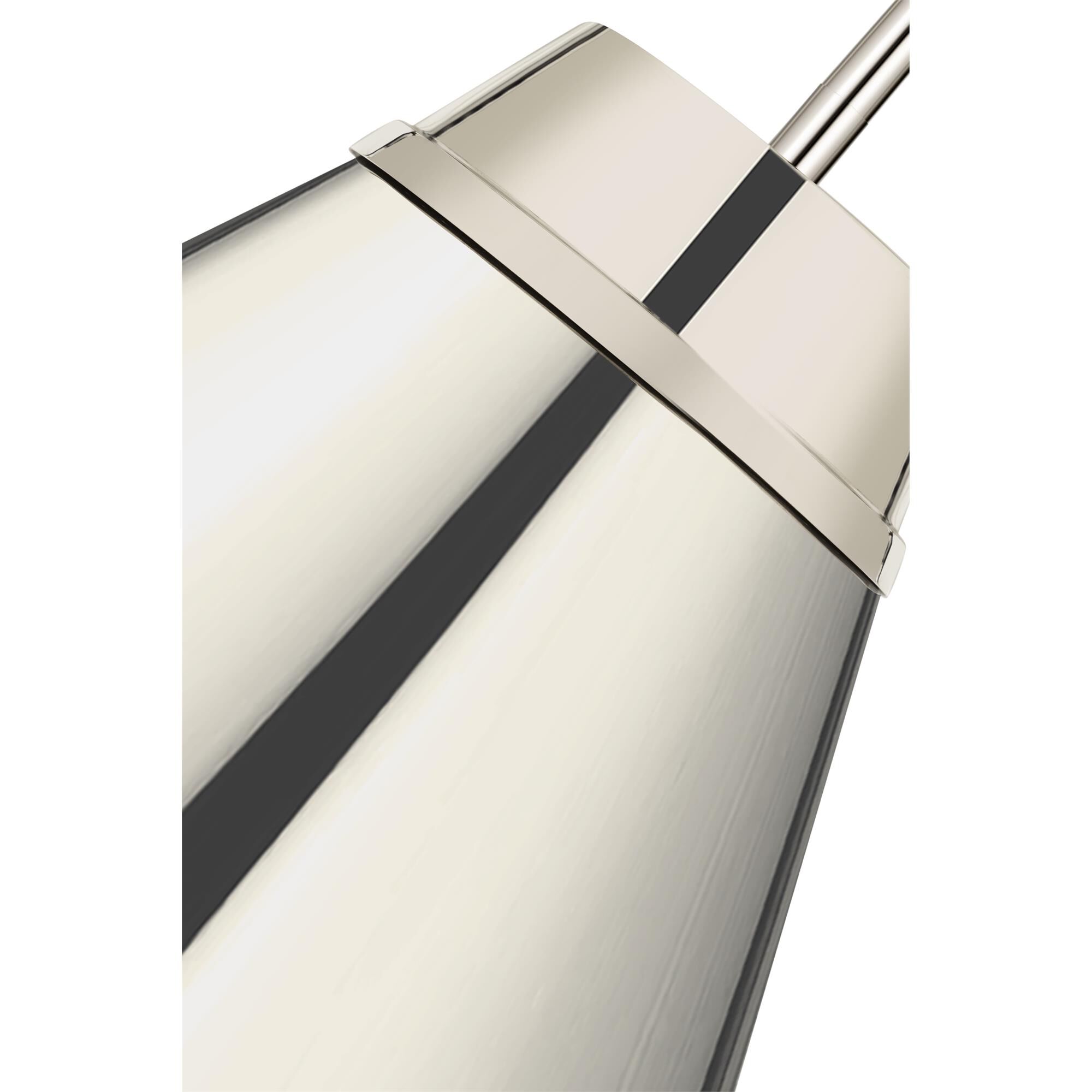 Shown in Polished Nickel finish