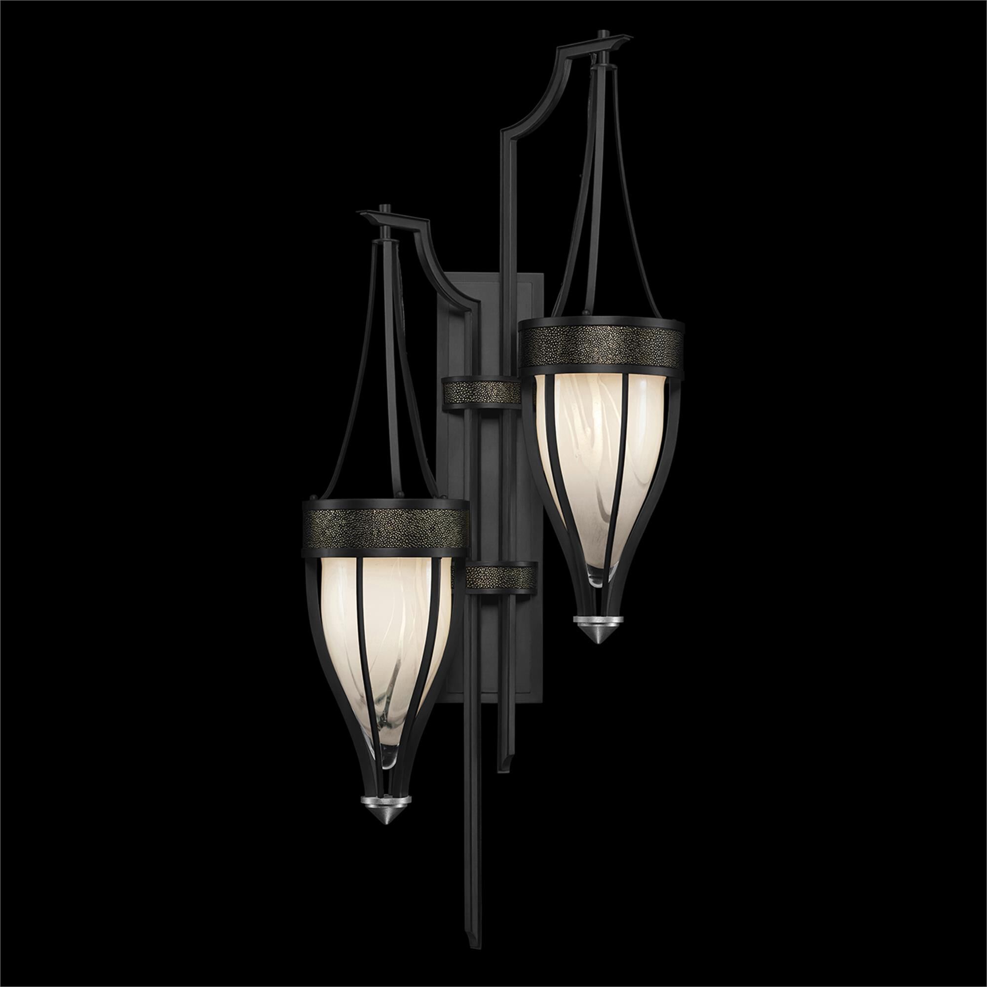 Shown in Black Iron and Nickel  finish and Black Knight accent