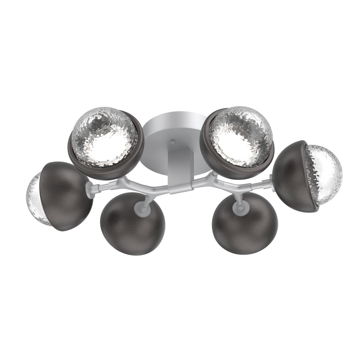 Shown in Classic Silver finish and Clear glass and Graphite accent