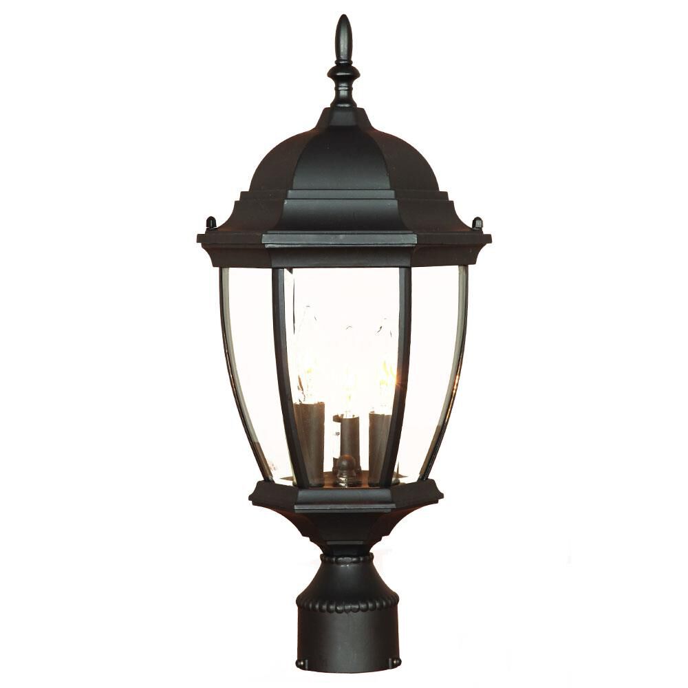 Wexford 21 Inch Tall 3 Light Outdoor Post Lamp by Acclaim Lighting