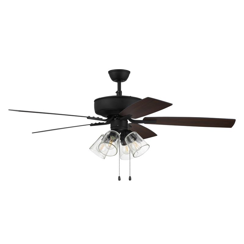 Pro Plus 52 Inch Ceiling Fan with Light Kit by Craftmade