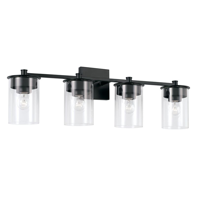 Mason 29 Inch 4 Light Bath Vanity Light by Homeplace by Capital Lighting Fixture Company