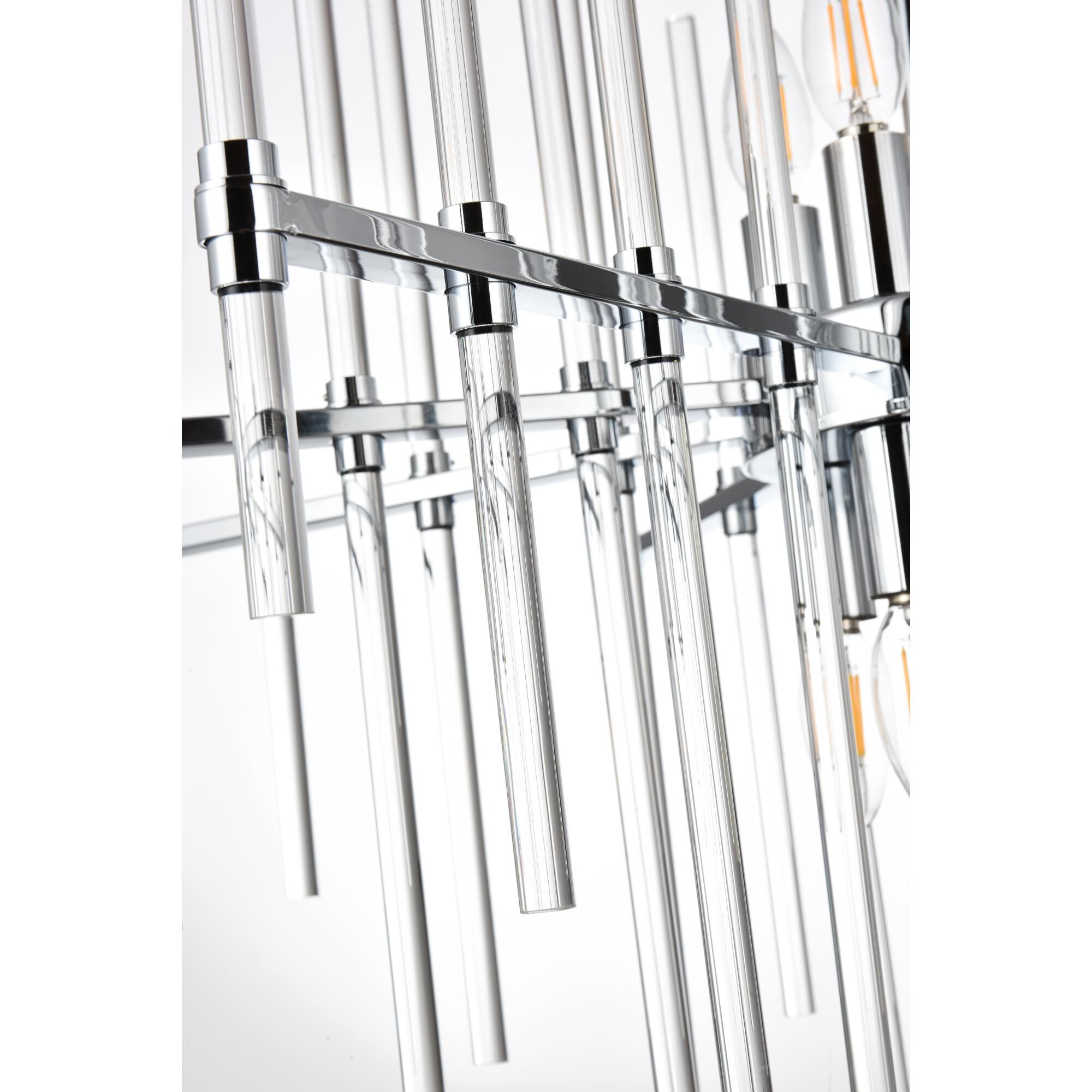 Shown in Chrome finish and Clear Royal Cut crystal