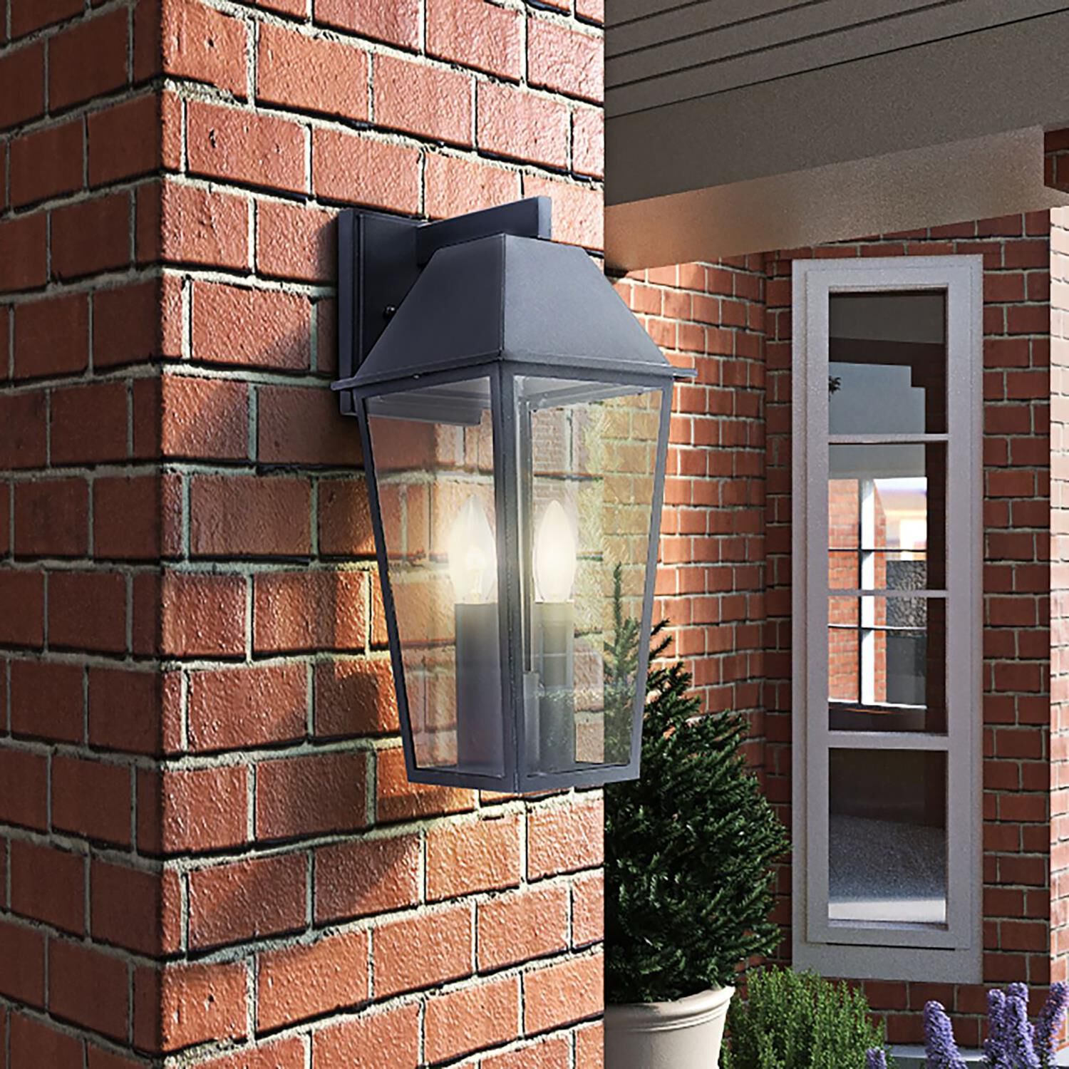 Kevin Kraemer Winchester 8 Inch Tall 2 Light Outdoor Wall Light by Artcraft