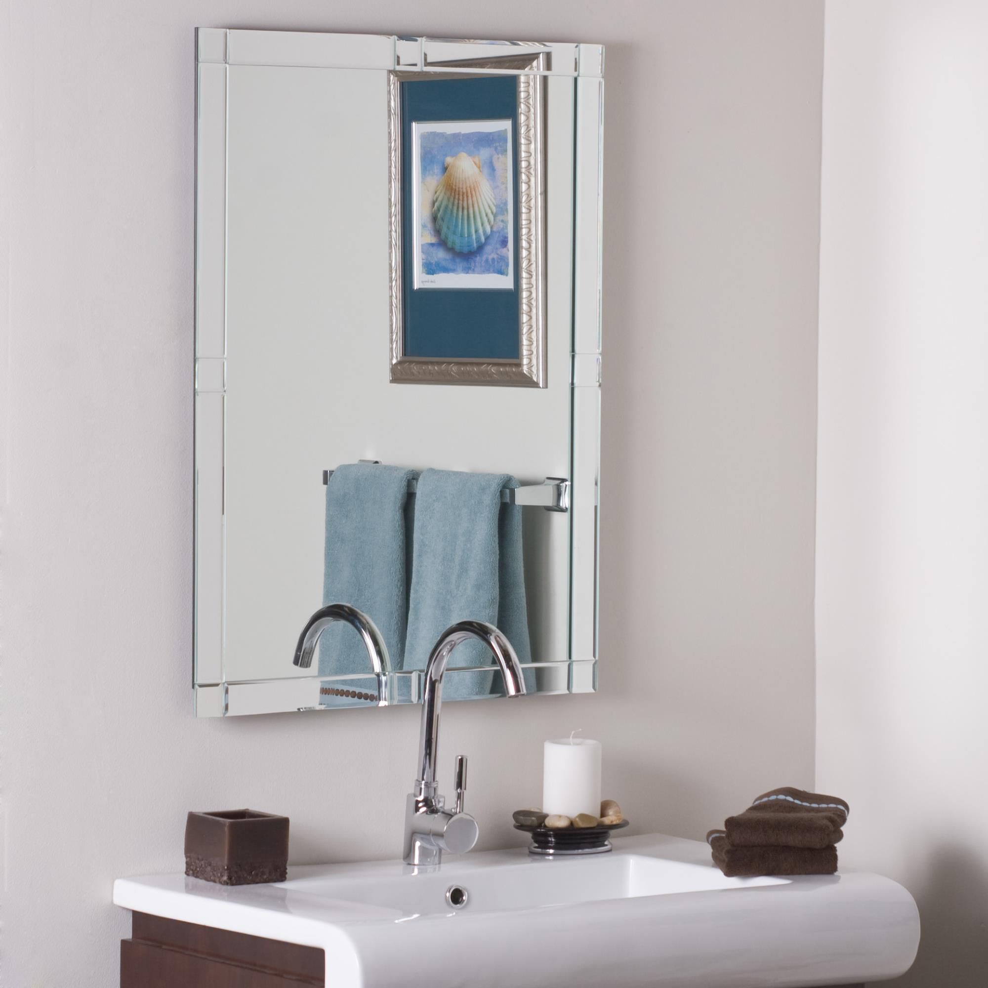 Grand Street Bathroom Mirror by Decor Wonderland