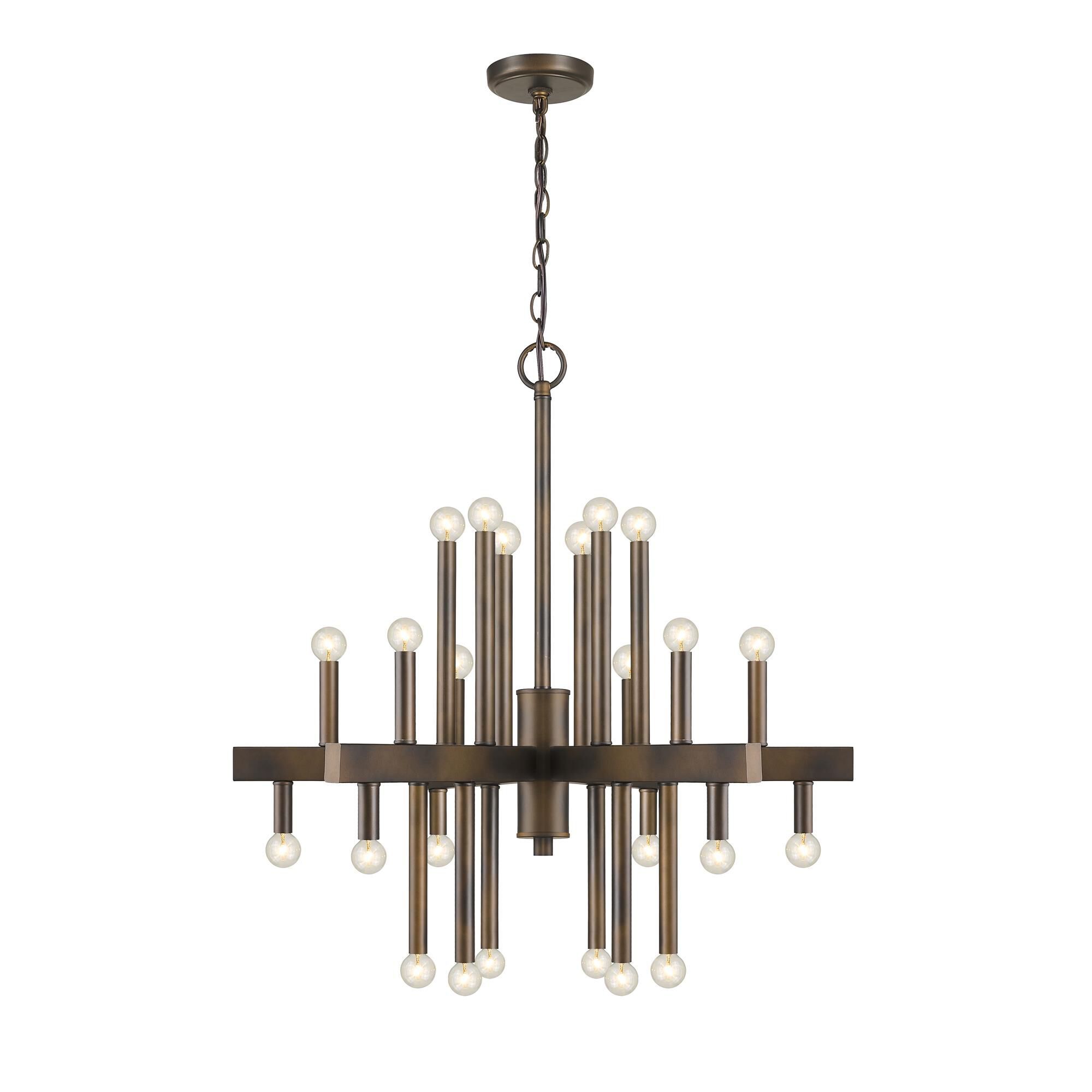Fallon 28 Inch 24 Light Chandelier by Acclaim Lighting