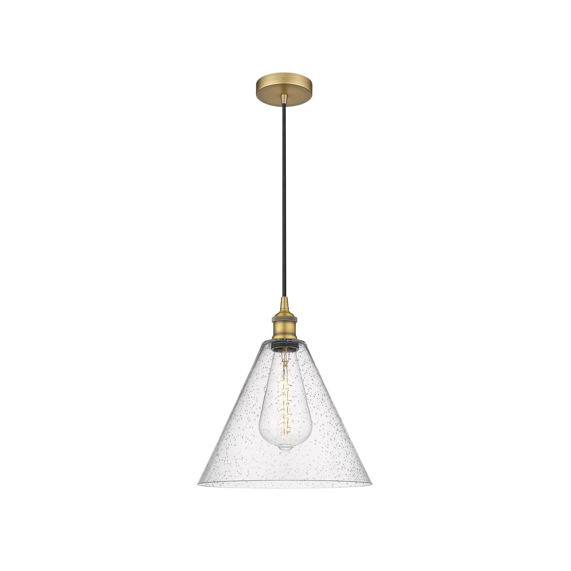 Innovations Lighting Bruno Marashlian Edison Cone 12 Inch Mini Pendant