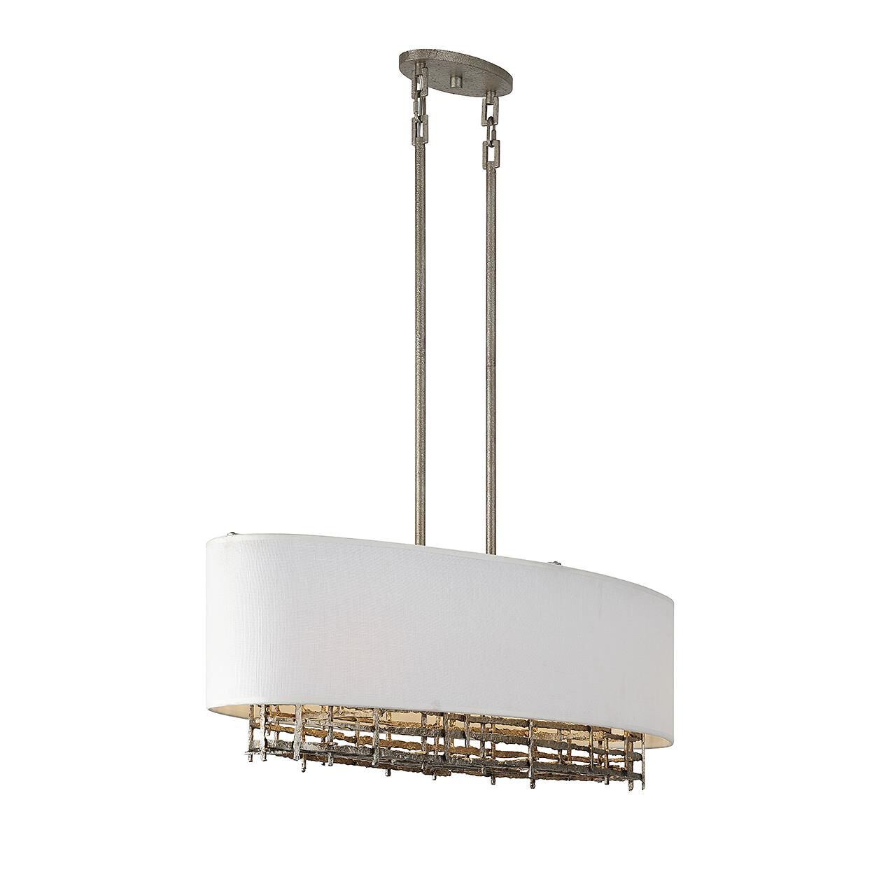 Cameo 44 Inch 4 Light Linear Suspension Light by Savoy House
