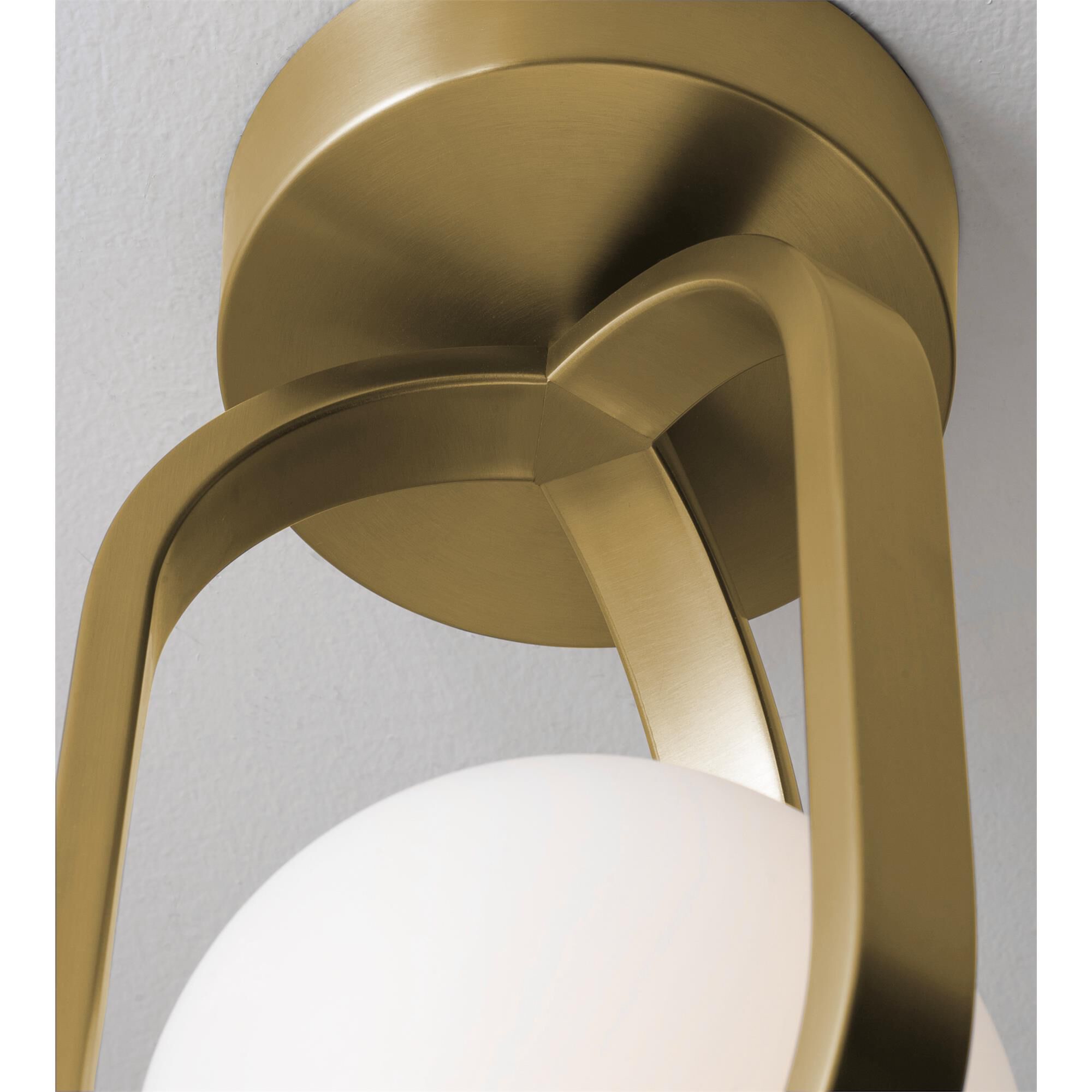 Milan 7 Inch Semi Flush Mount,